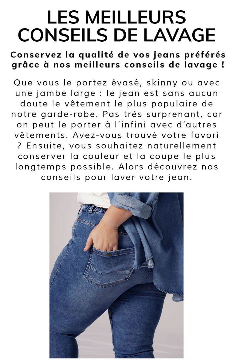 Conseils pour laver les jeans