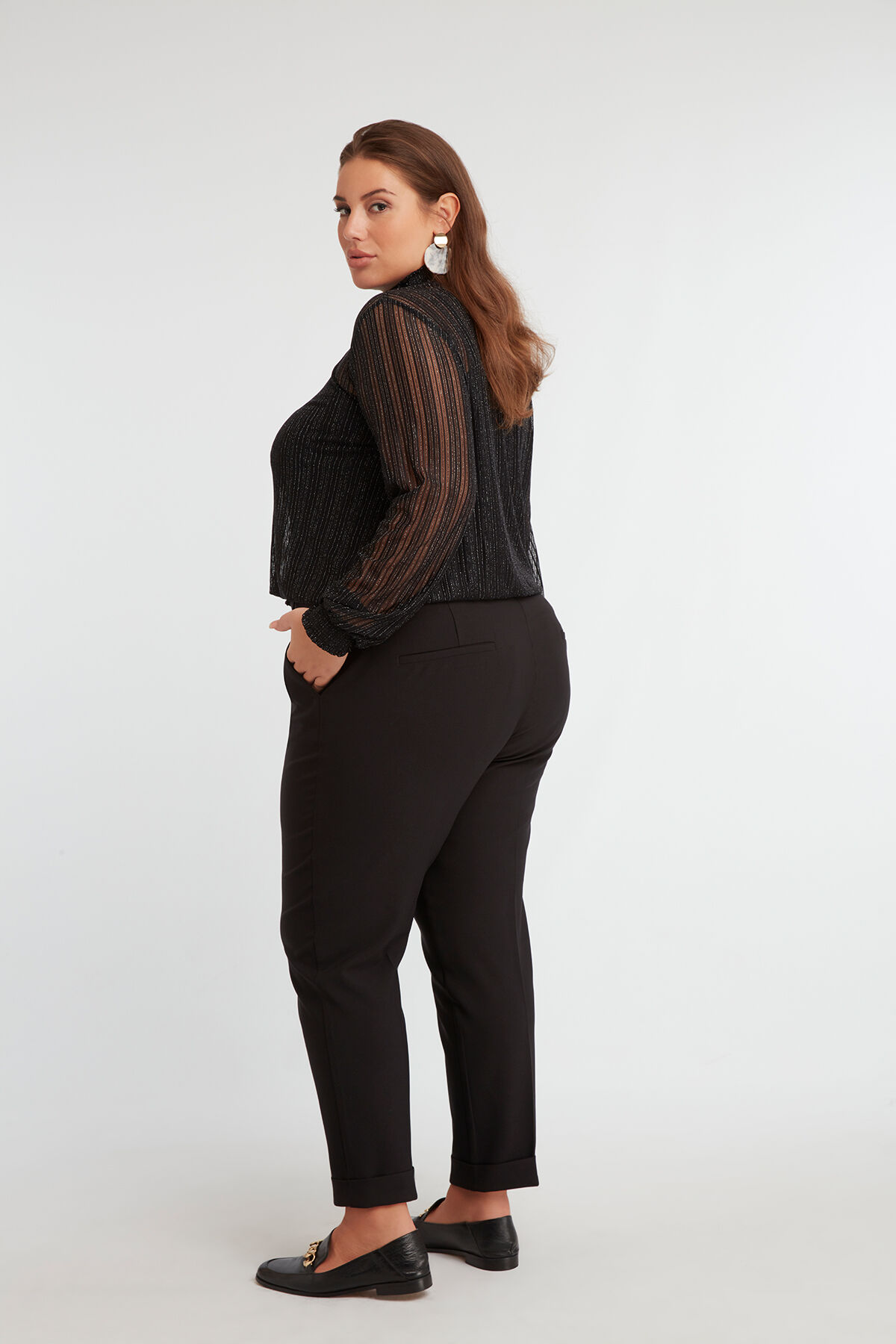 Haut &agrave; col montant image number 4