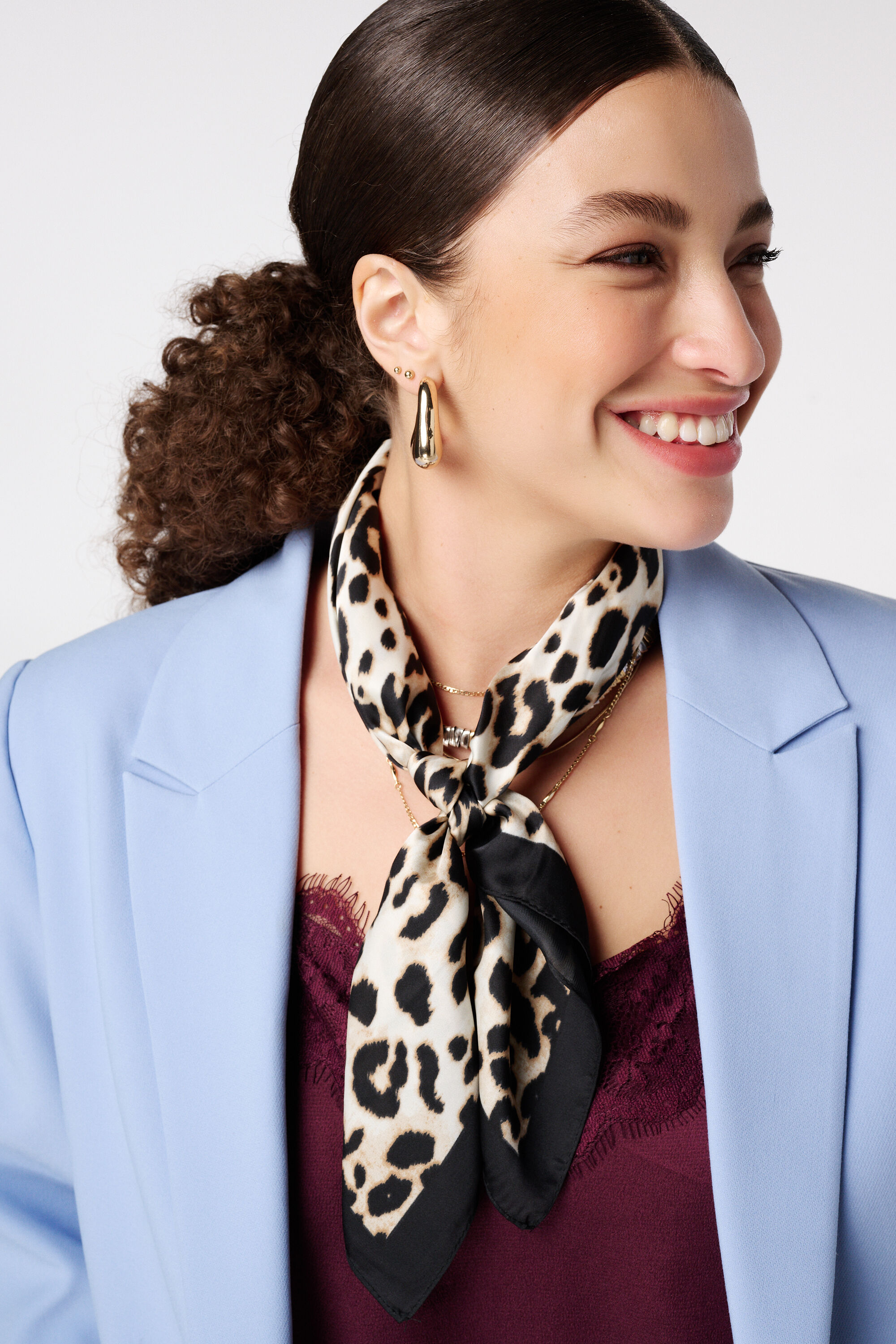 &Eacute;charpe imprim&eacute;e image number 2