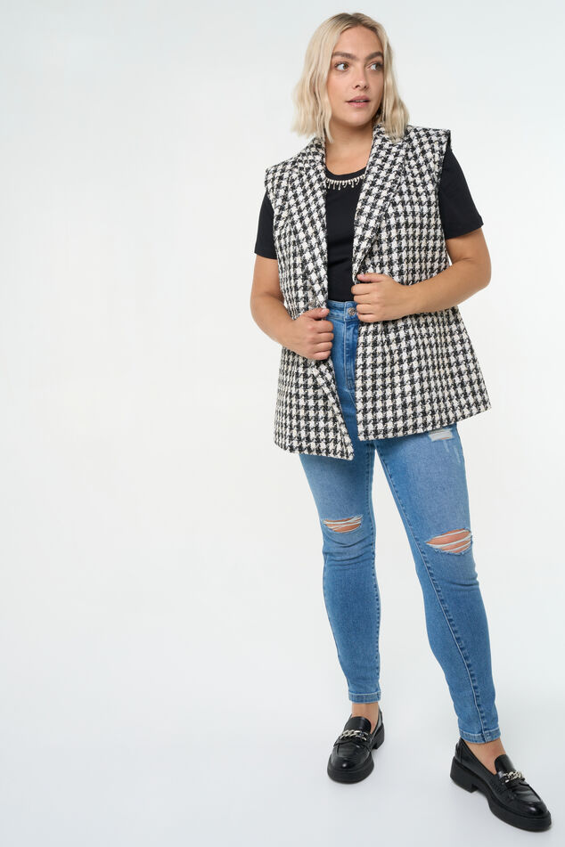 Gilet en tweed image number 0