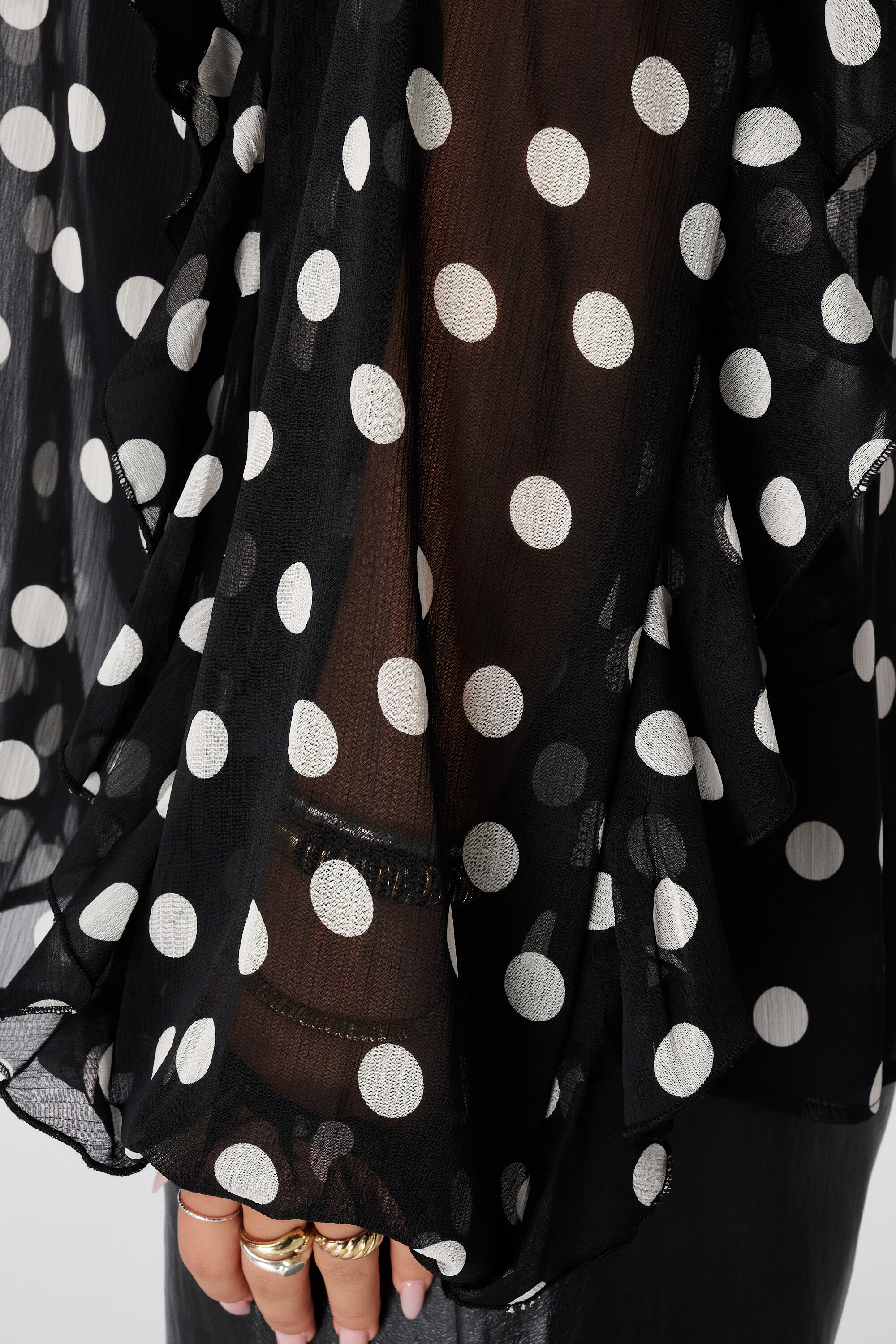 Blouse avec volants image number 4