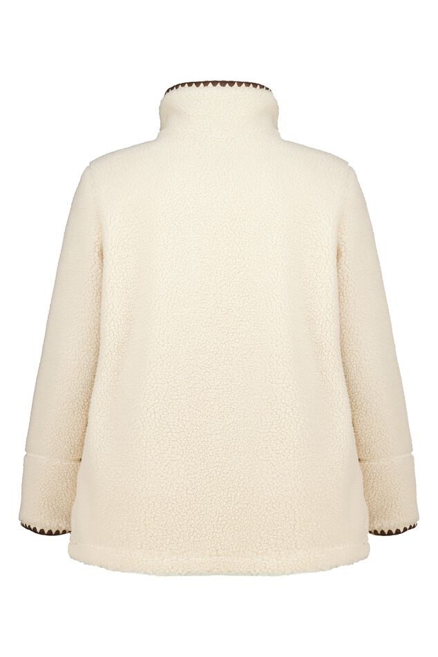 Veste Teddy avec fermeture éclair image number 2