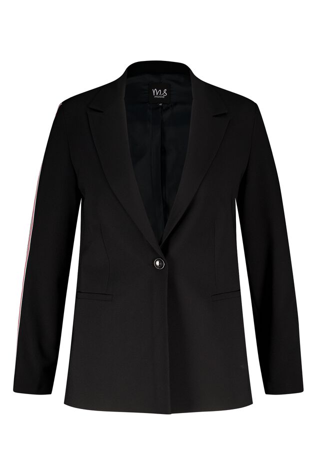 Blazer à rayure contrastante image number 1