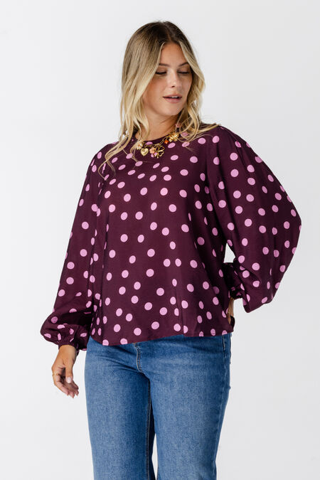 Blouse à pois Blouse à pois