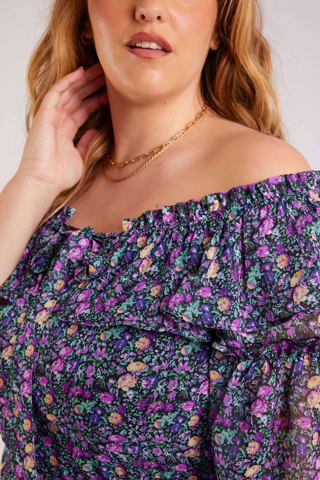 Robe à épaules dénudées image number 4