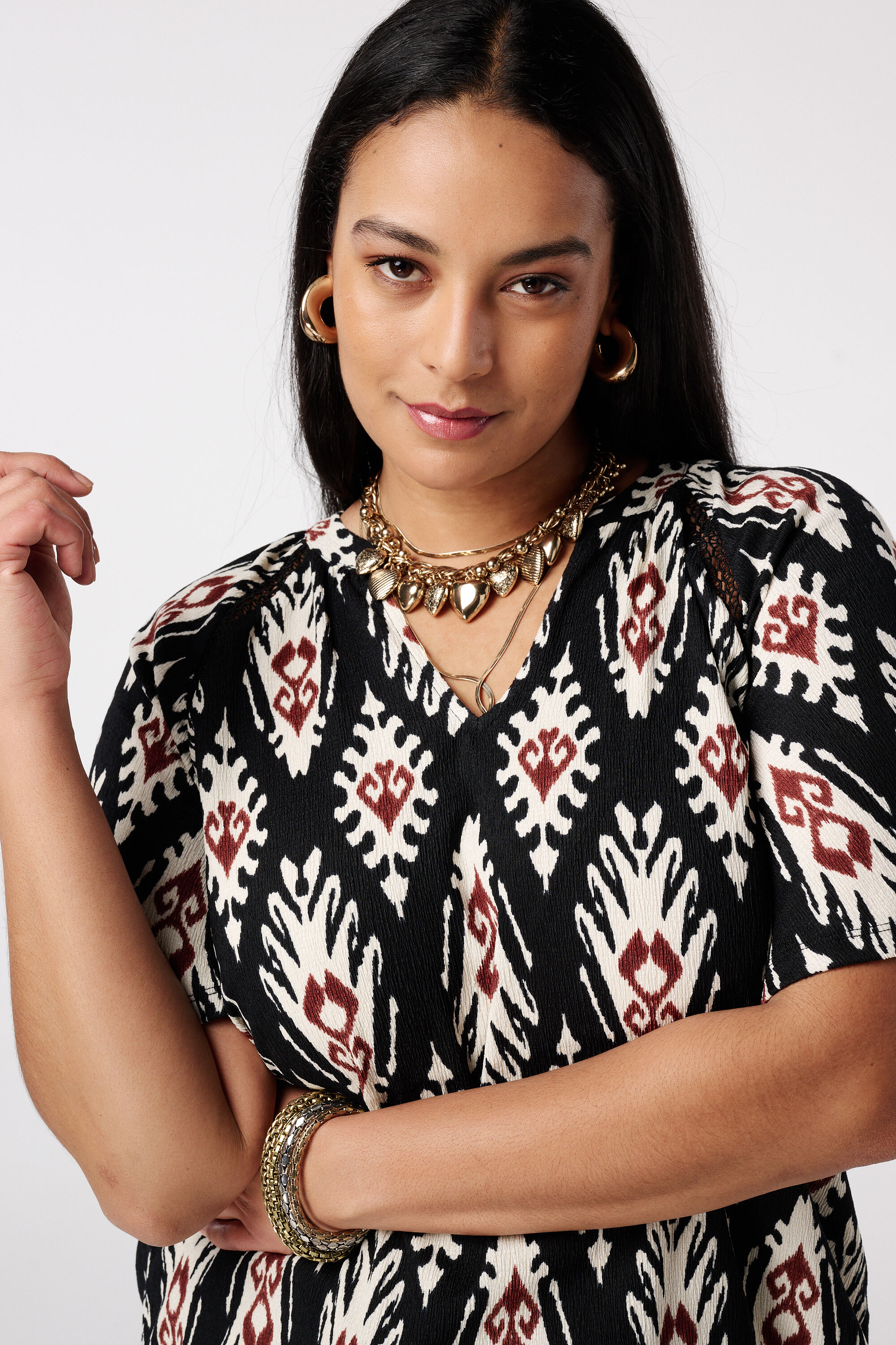 Top &agrave; manches papillon image number 4