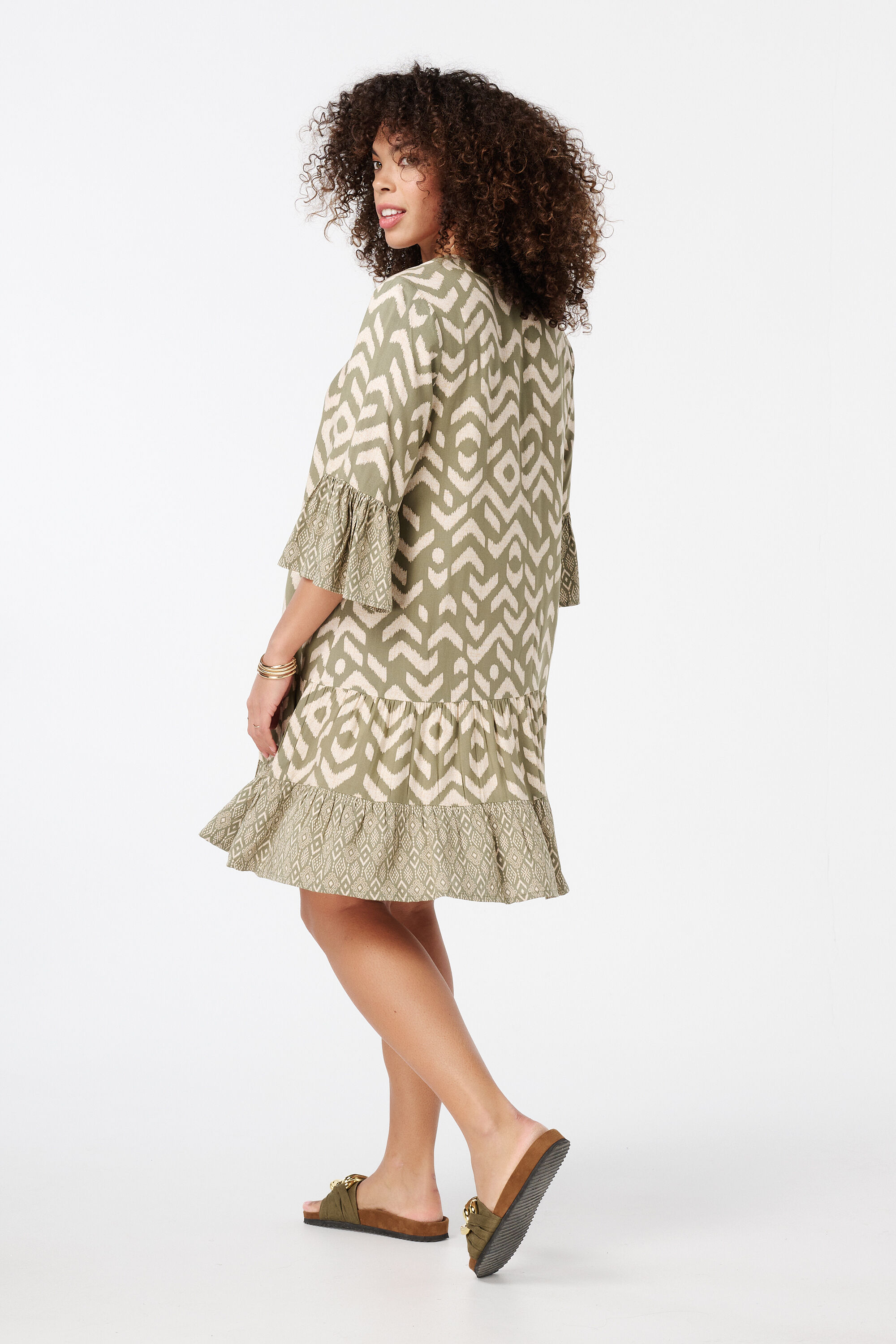 Robe l&eacute;g&egrave;re &agrave; imprim&eacute; image number 3