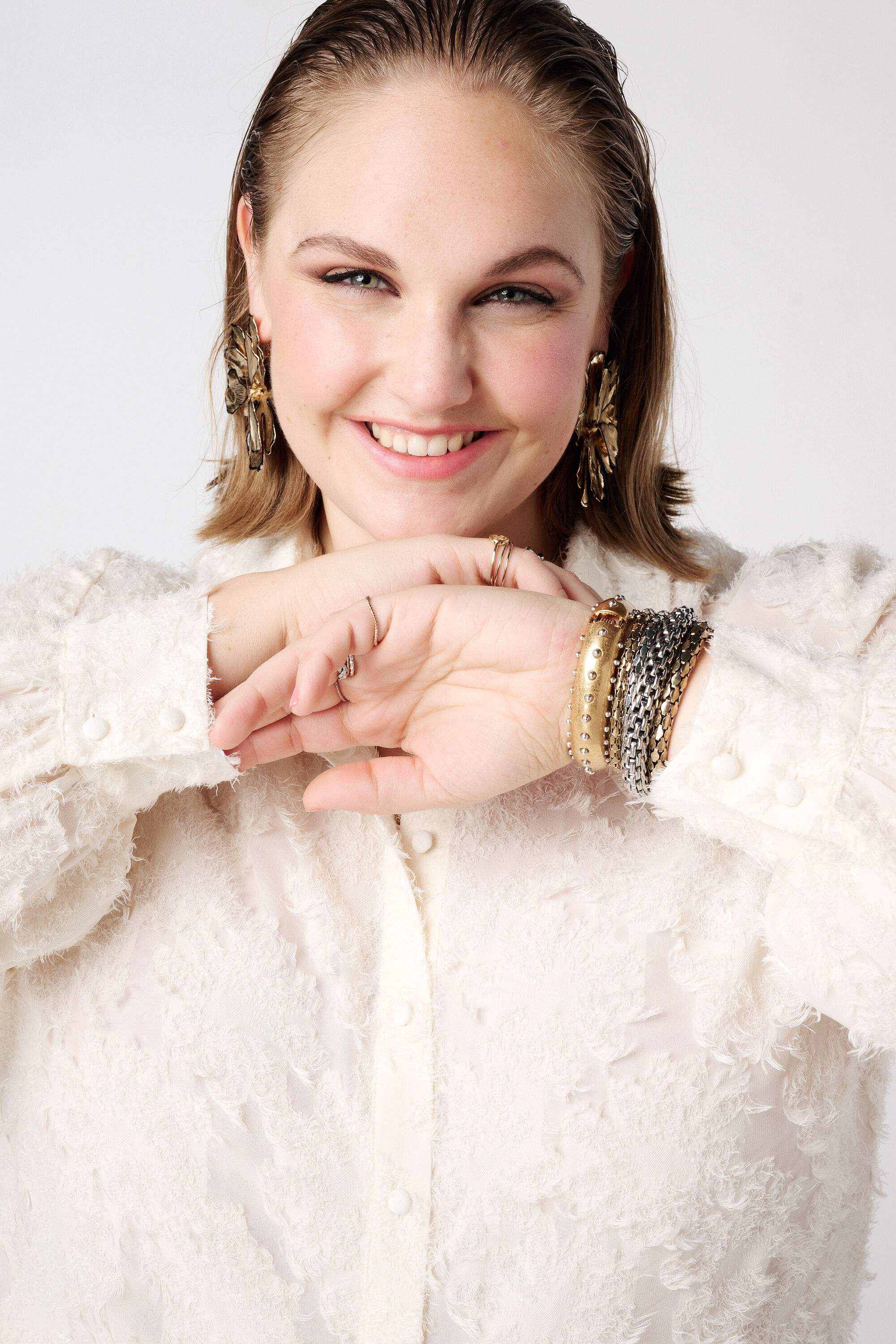 Blouse structur&eacute;e image number 4