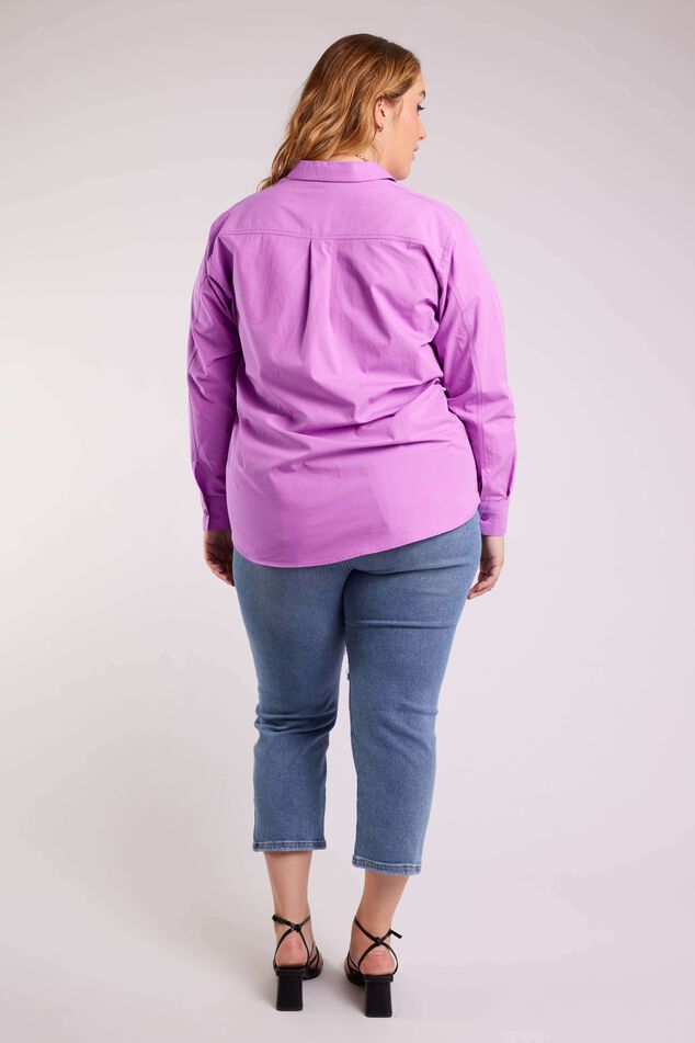 Chemisier en popeline image number 4