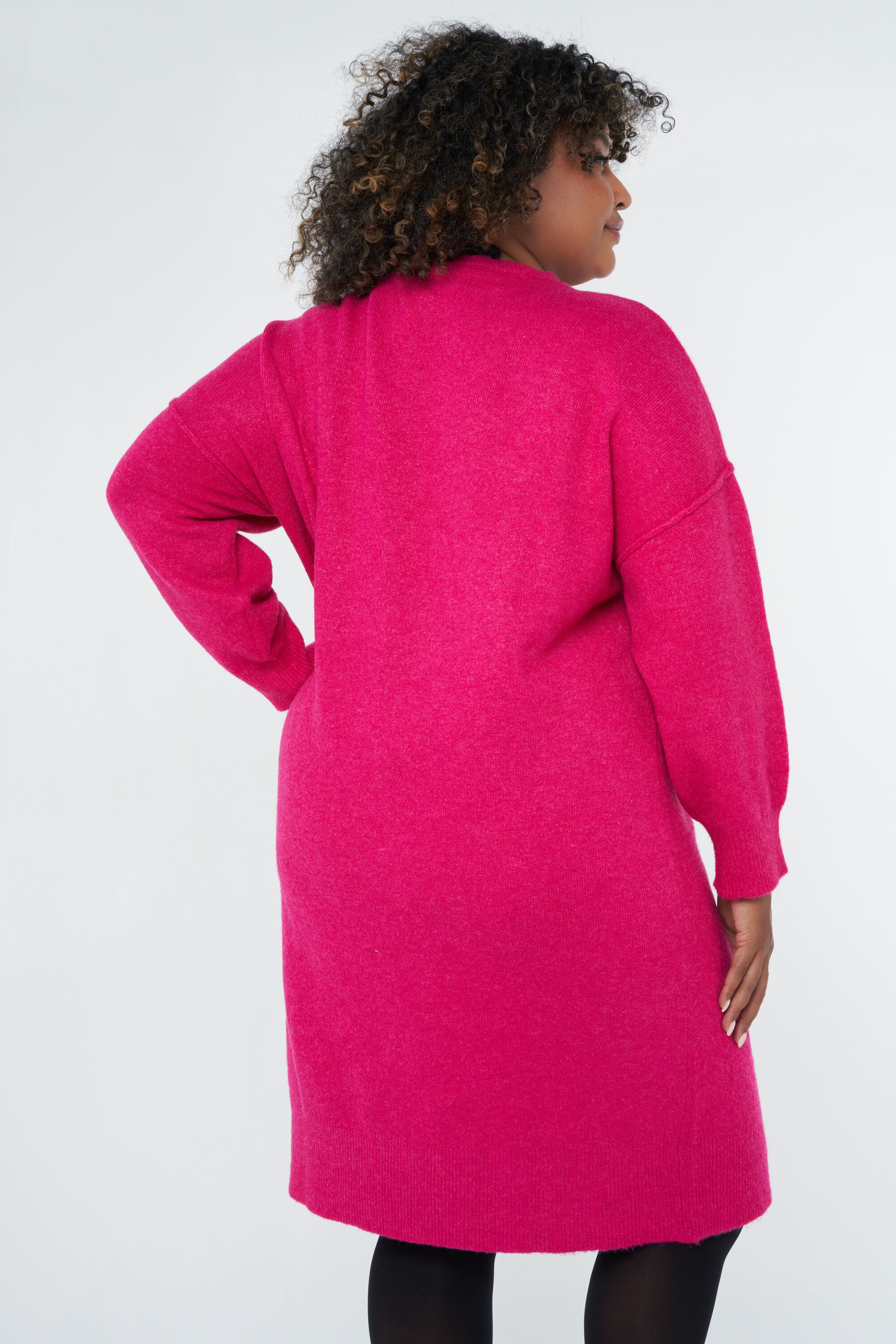 Robe midi en maille fine image number 3