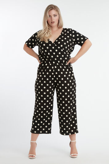 Combinaison &agrave; pois