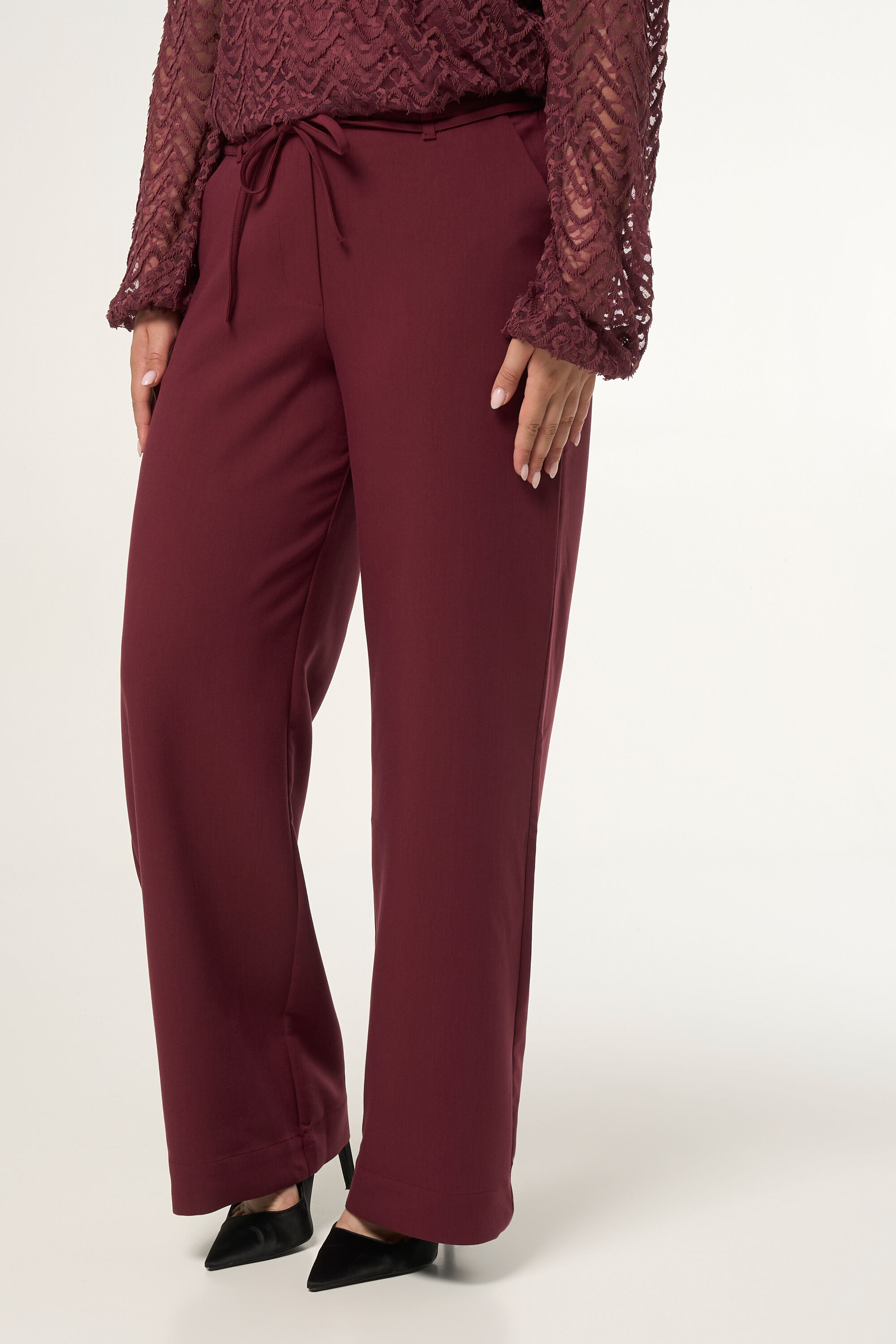 Pantalon &agrave; jambes larges image number 5