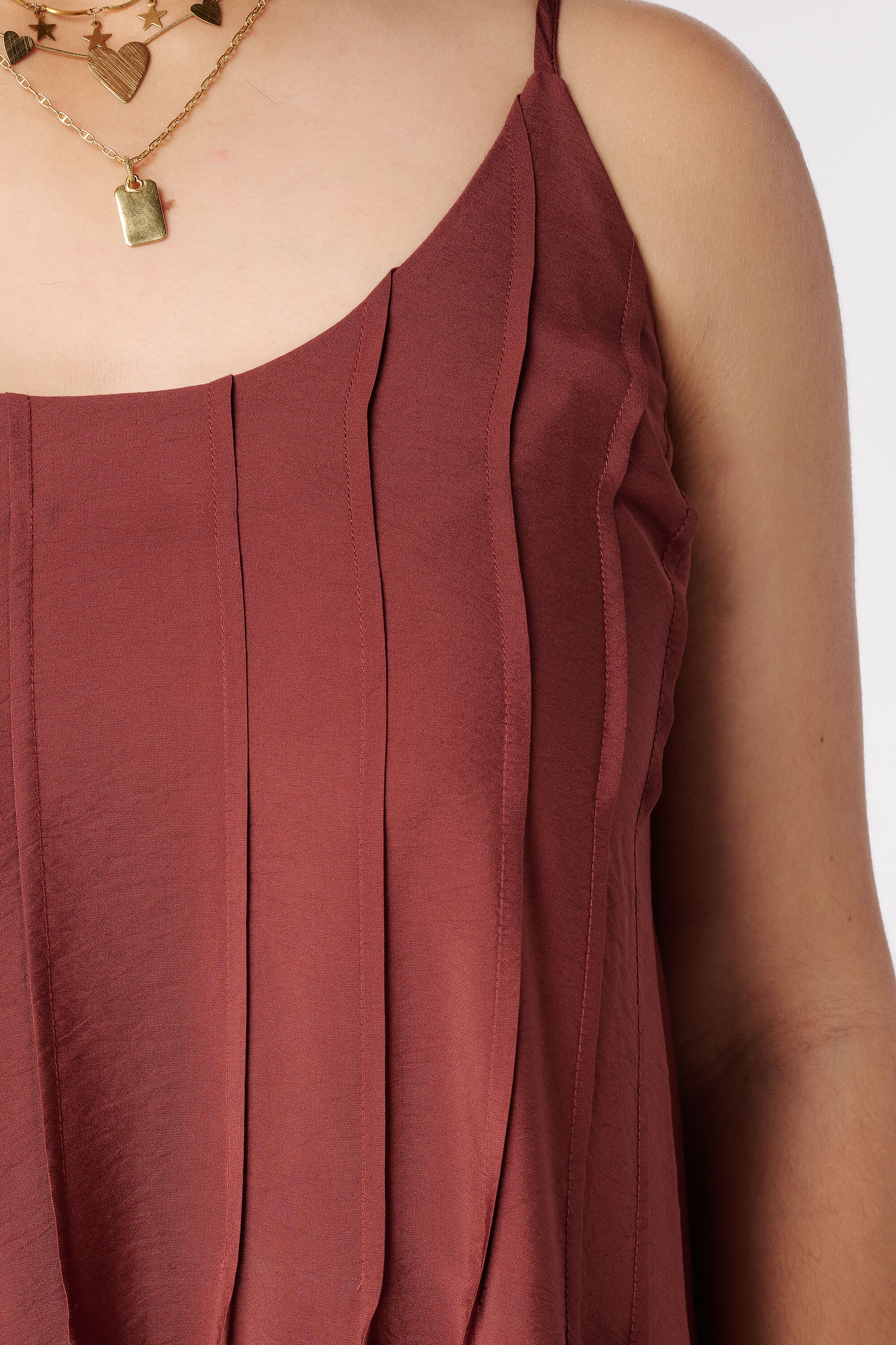 Robe maxi sans manches image number 6