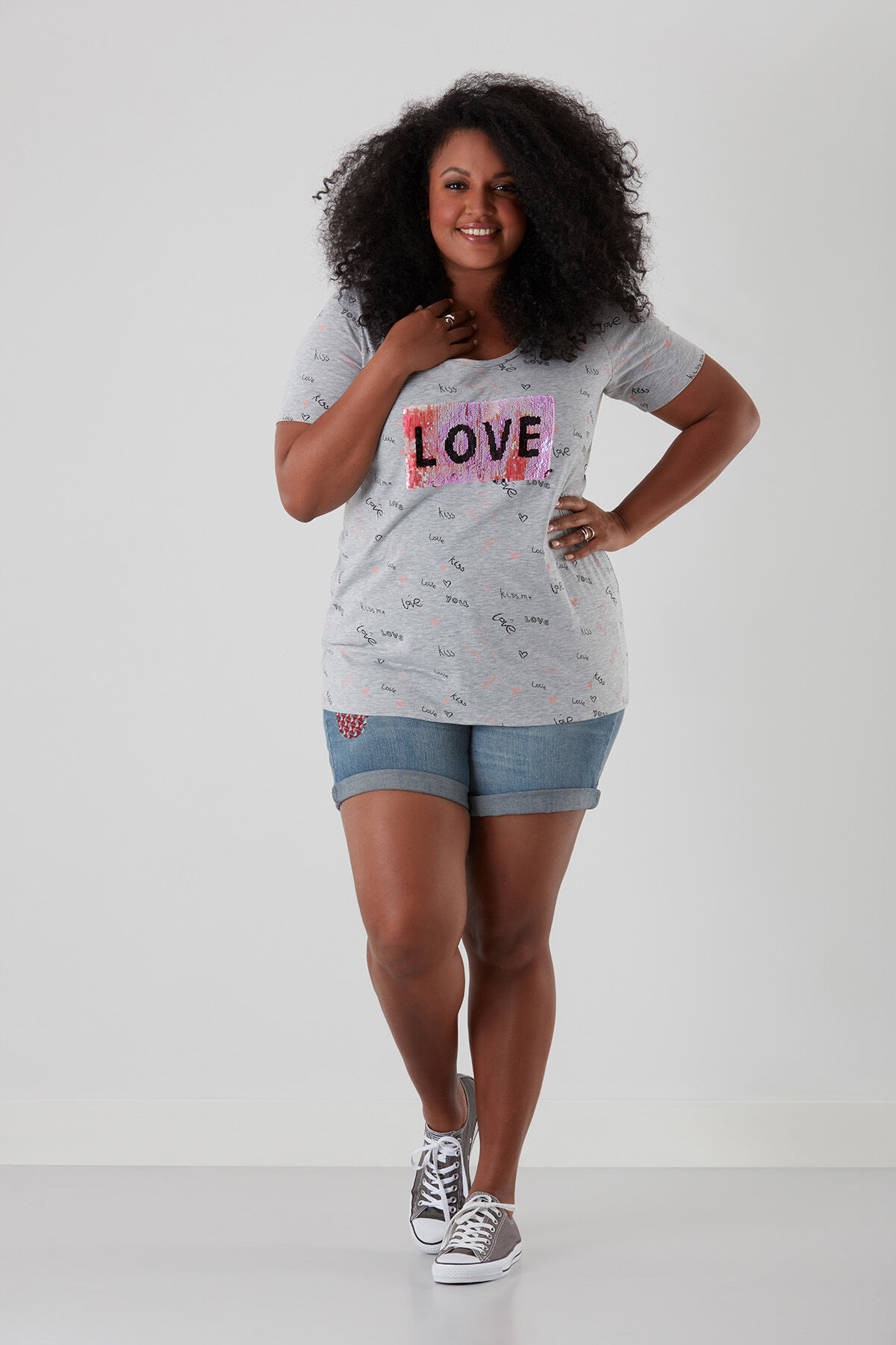 Tee shirt avec best sale paillettes