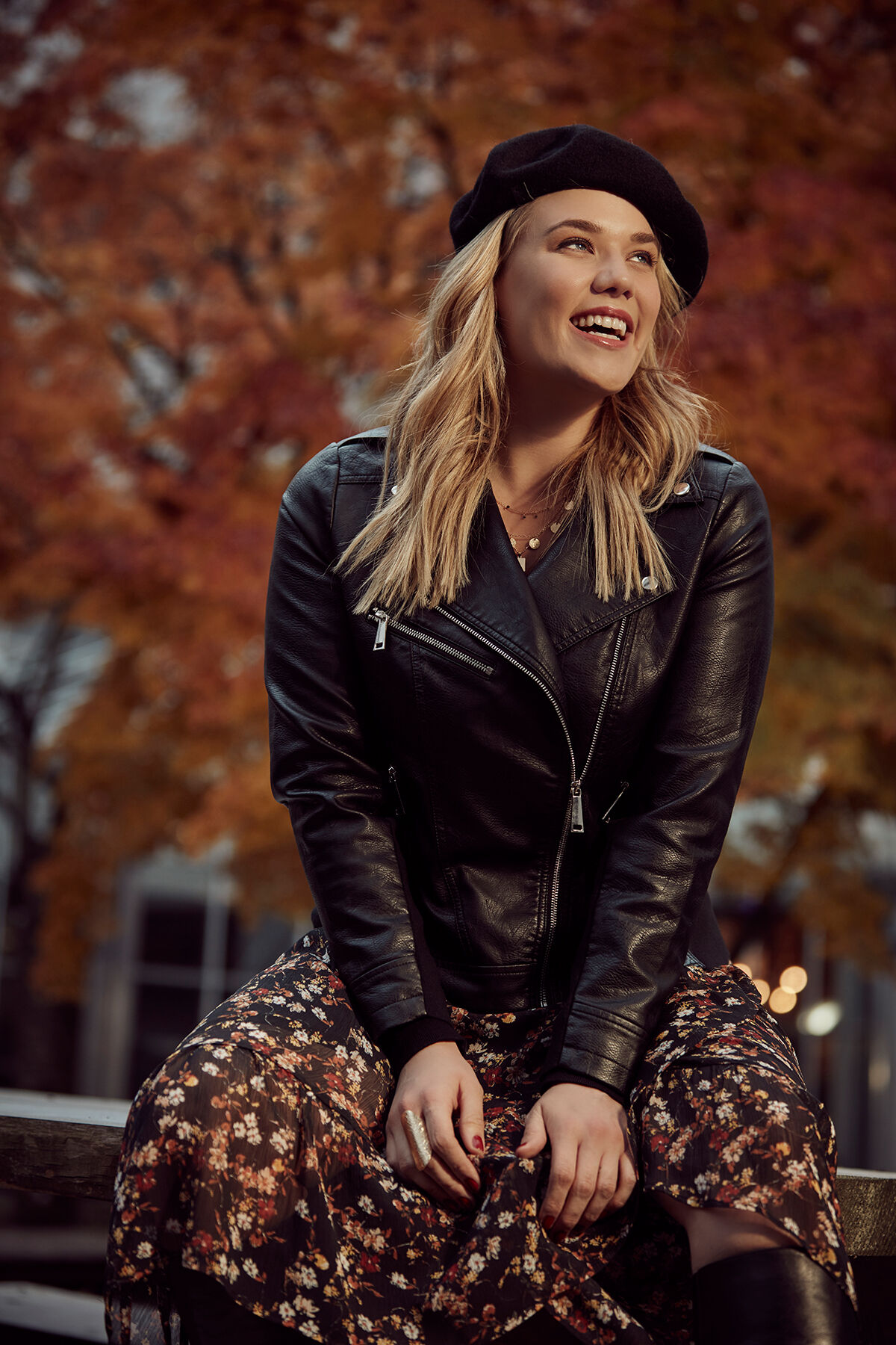 Veste de motard en similicuir image number 0