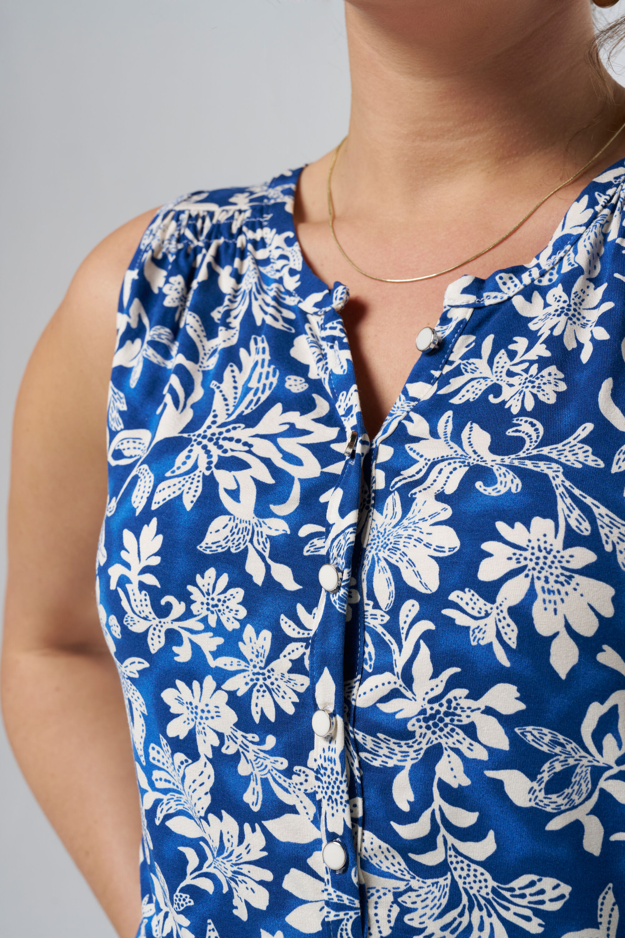 Top sans manches en stretch image number 4