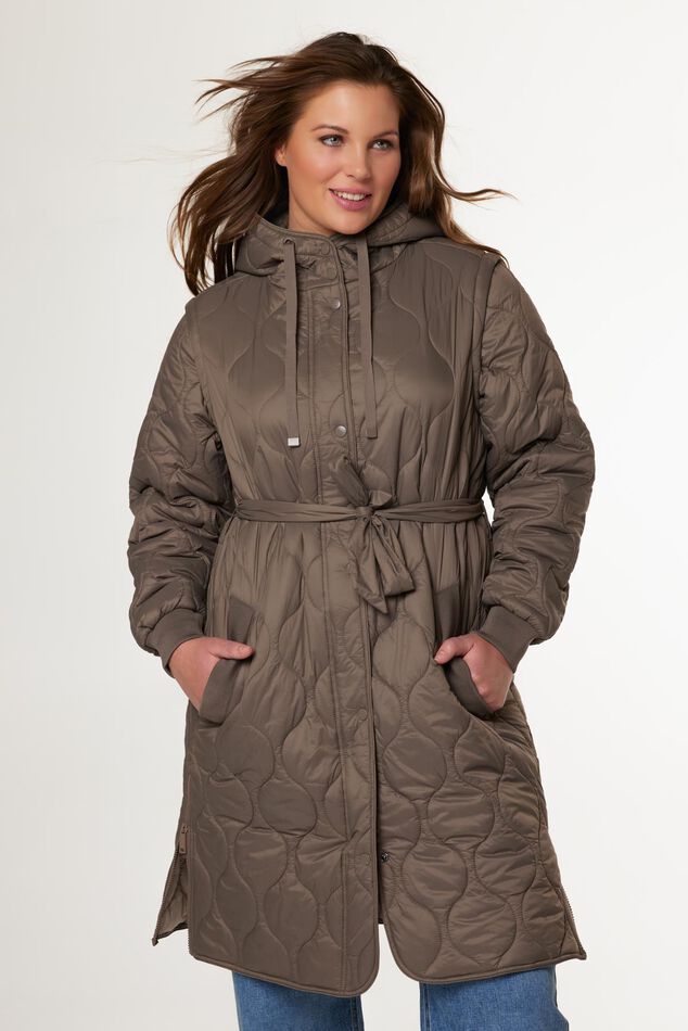 Veste matelassée avec manches amovibles image number 0