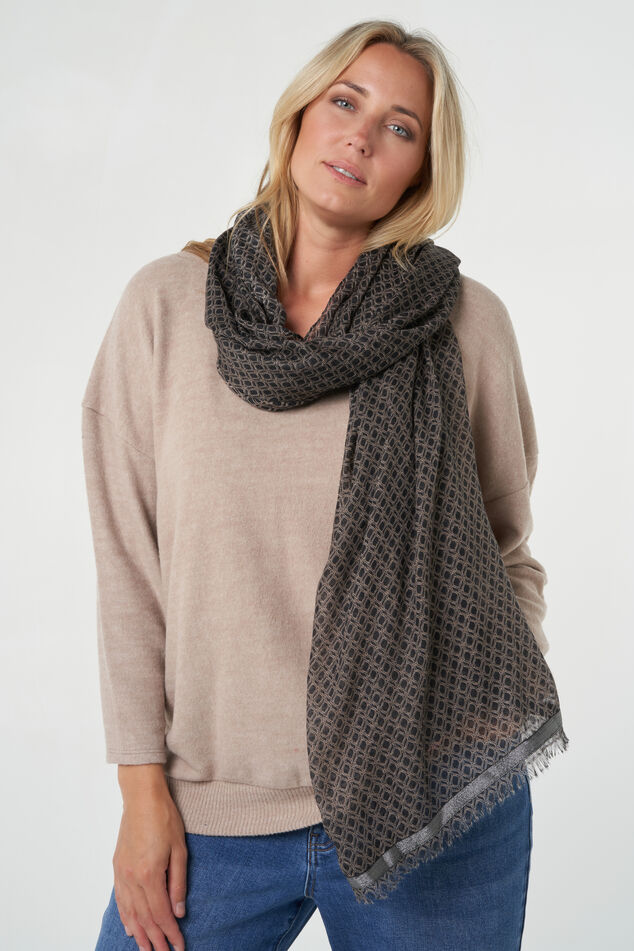 Écharpe à imprimé    image number 3