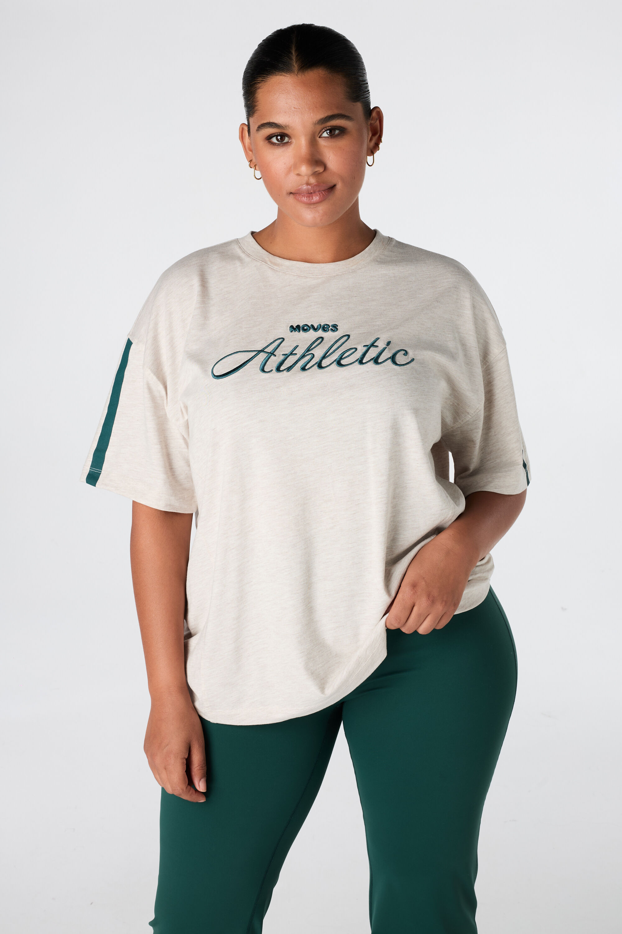 T shirt &agrave; imprim&eacute; sportif