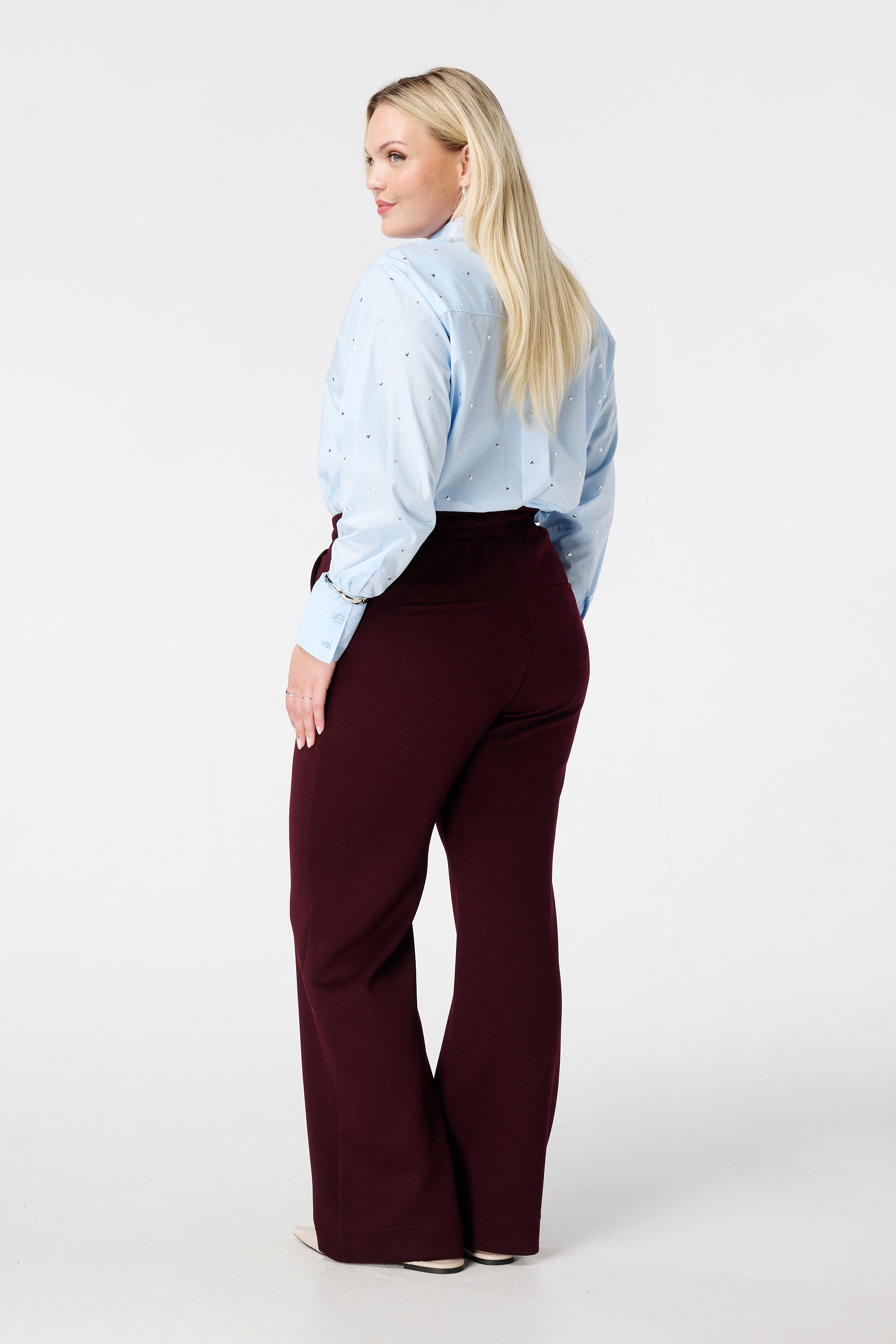 Pantalon avec coutures en panneaux image number 3