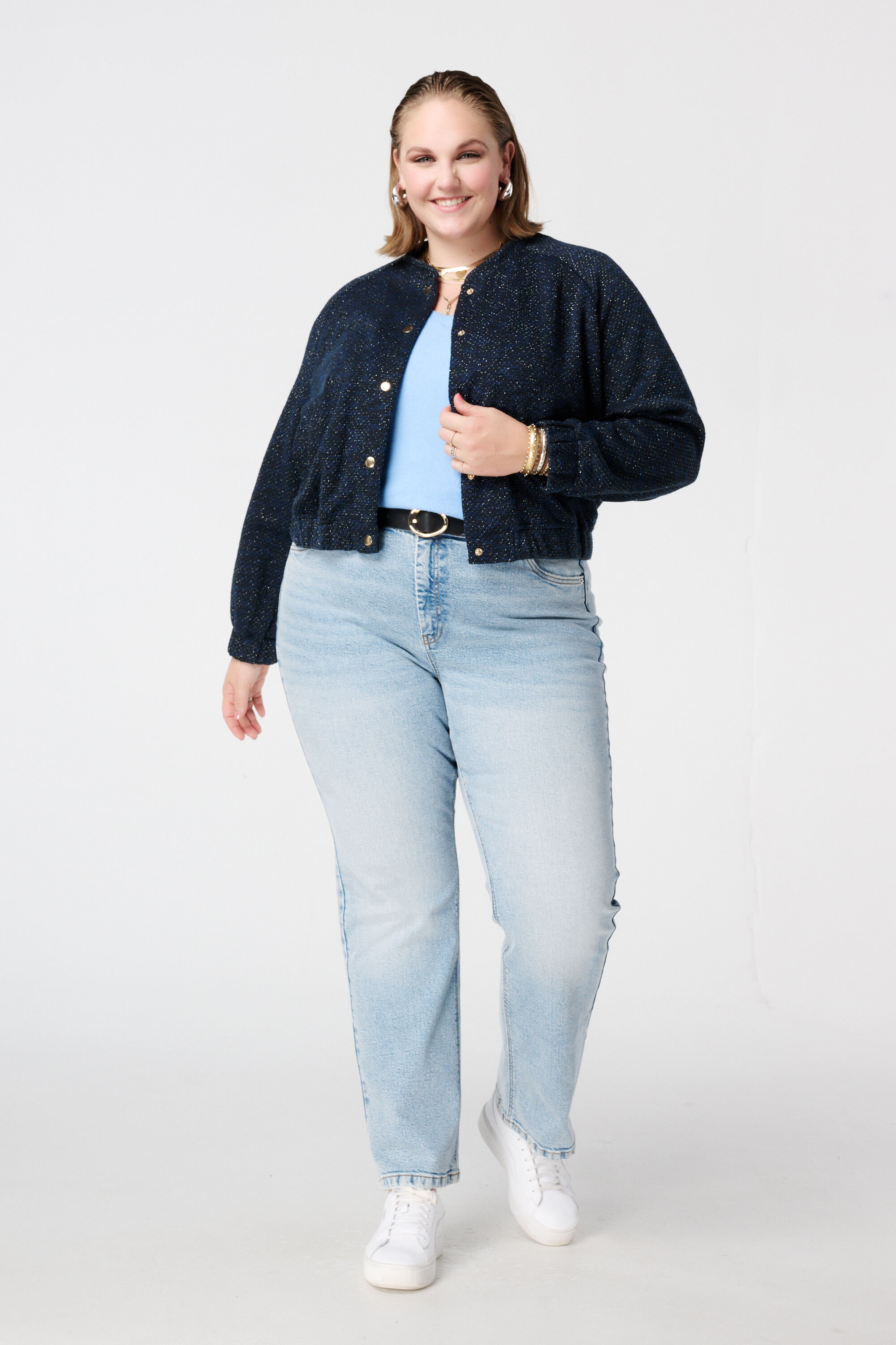 Bomber avec lurex image number 5