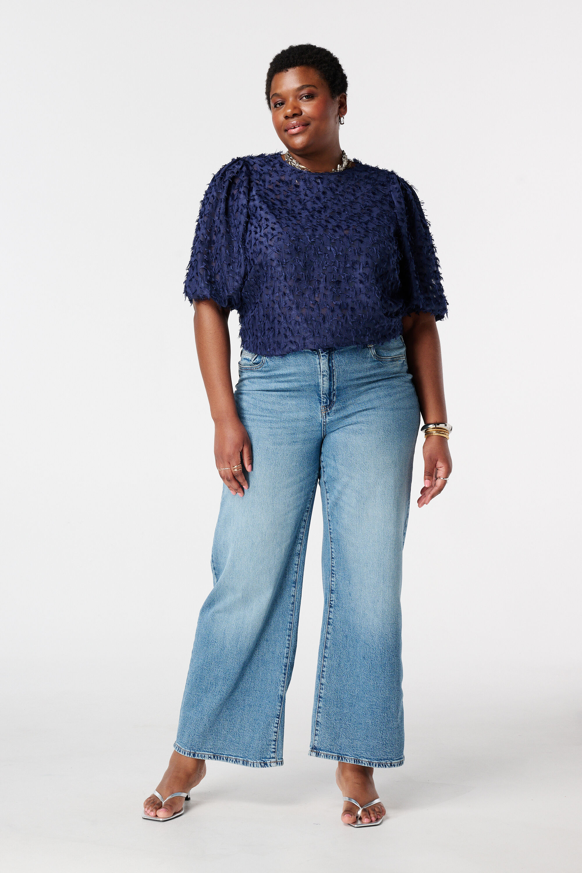 Blouse structur&eacute;e image number 5