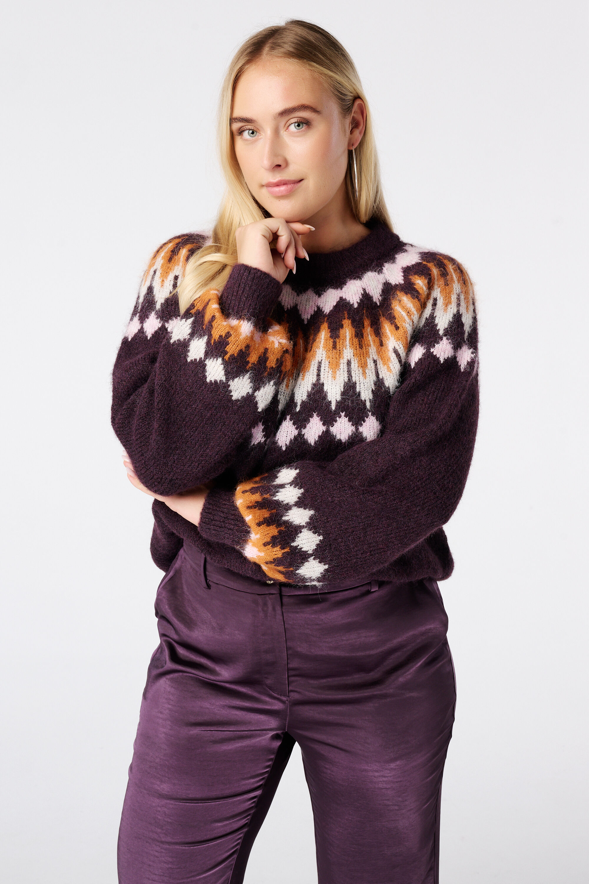 Pull &agrave; motif