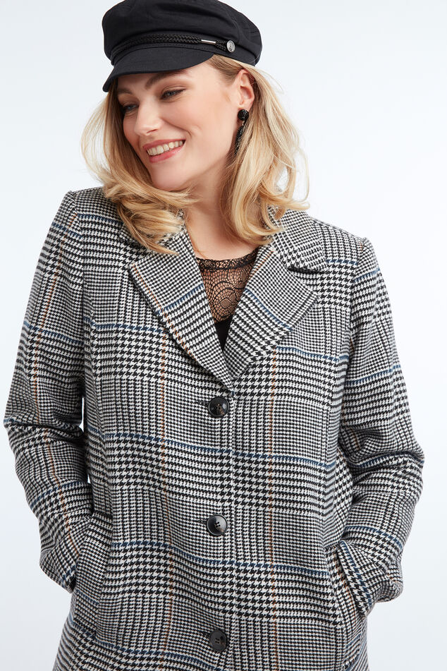 Manteau en laine mélangée image number 3