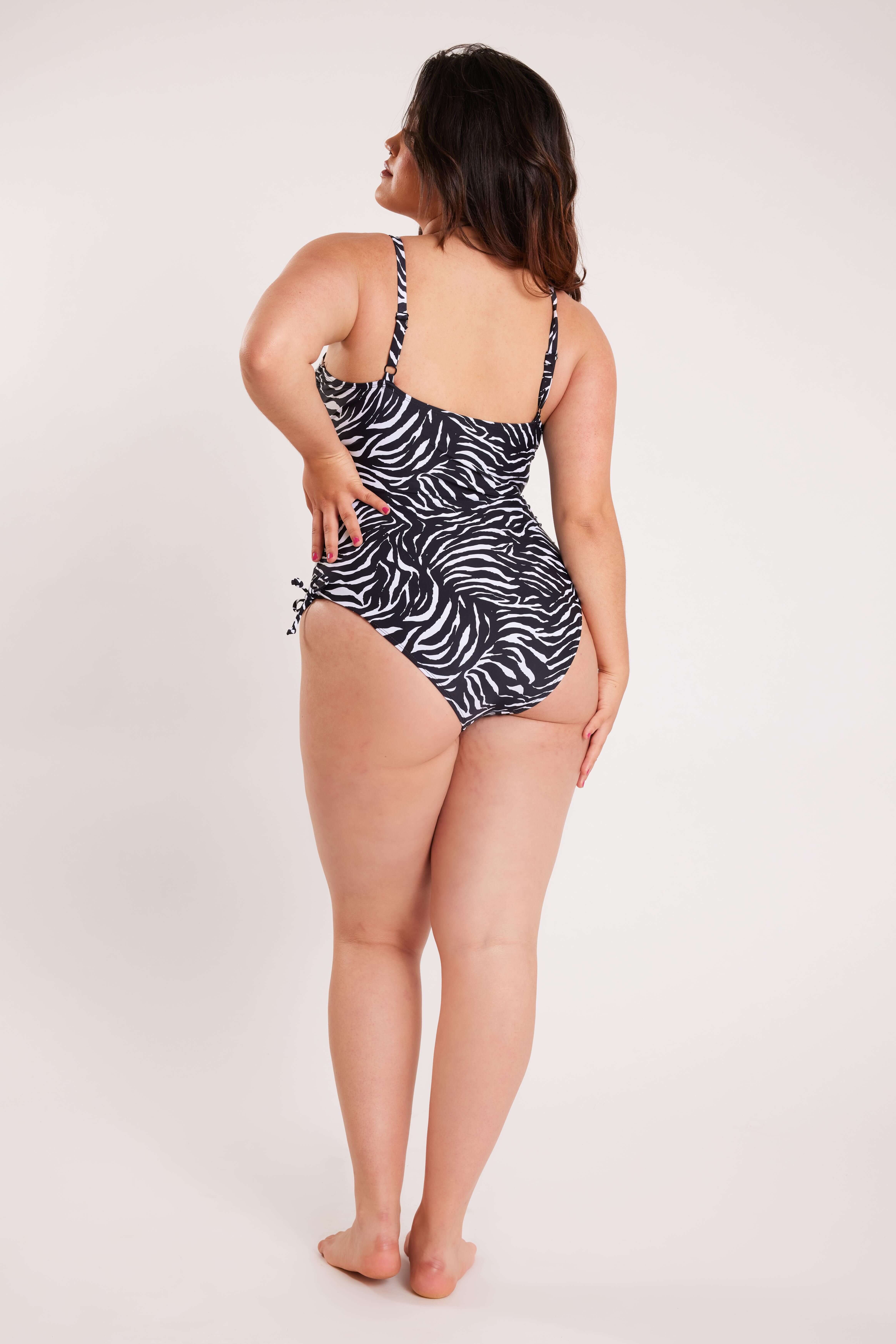 Maillot de bain &agrave; imprim&eacute; image number 4