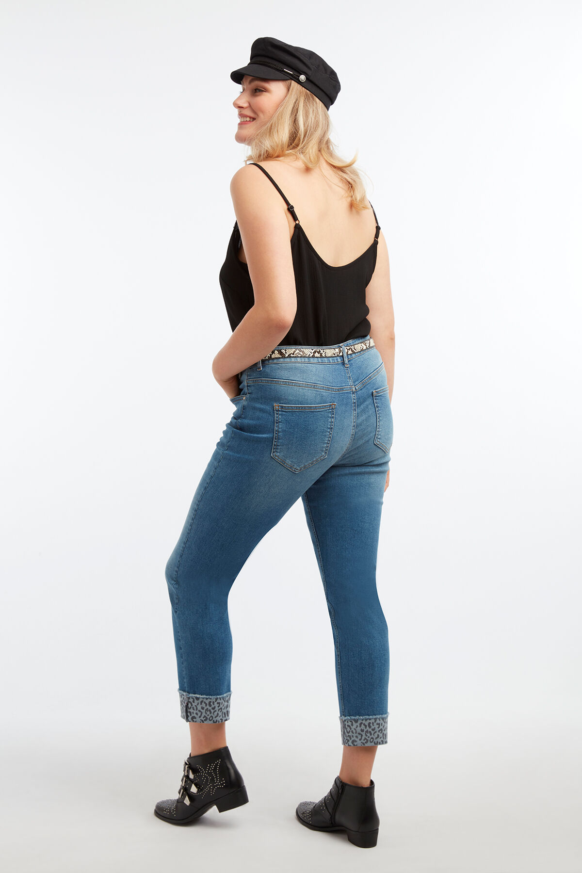Jeans coupe droite LILY image number 4
