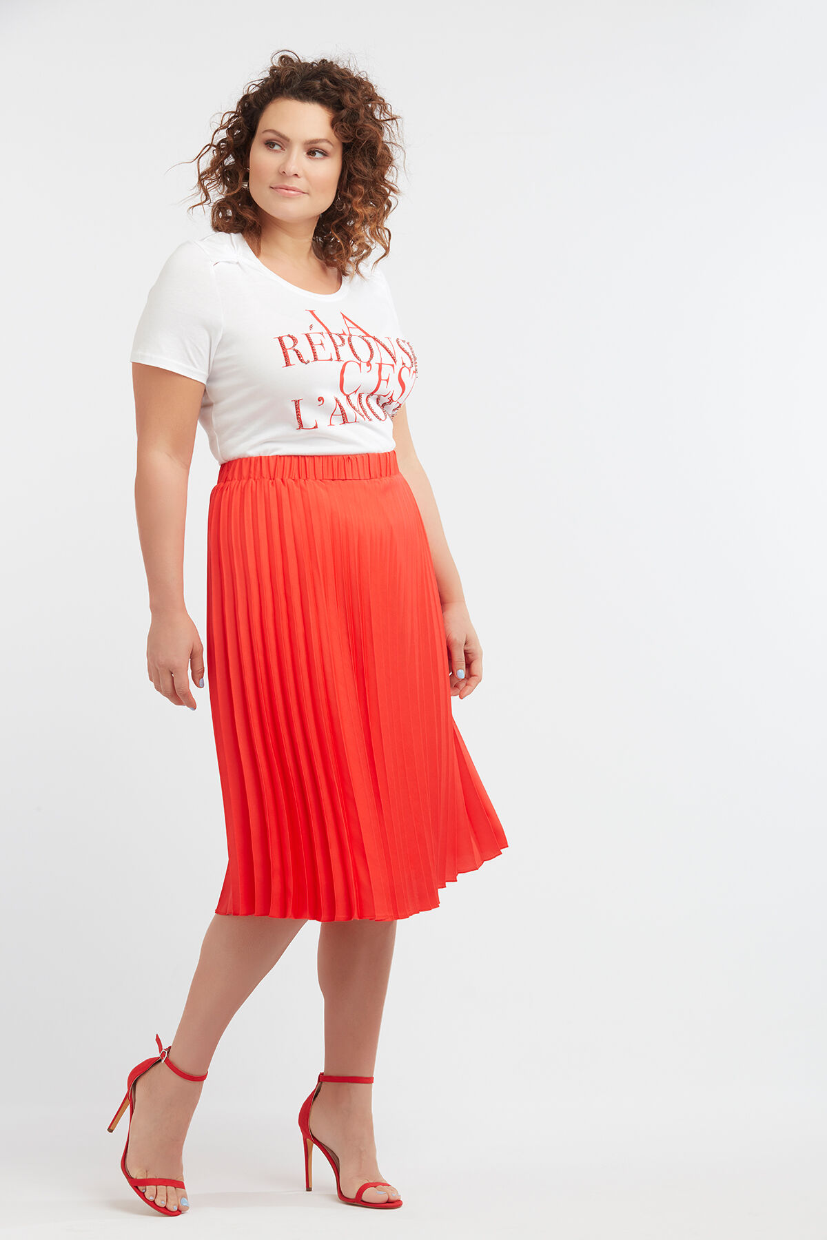 Jupe pliss&eacute;e image number 4