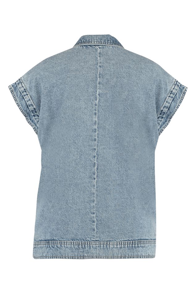 Gilet en denim  image number 3