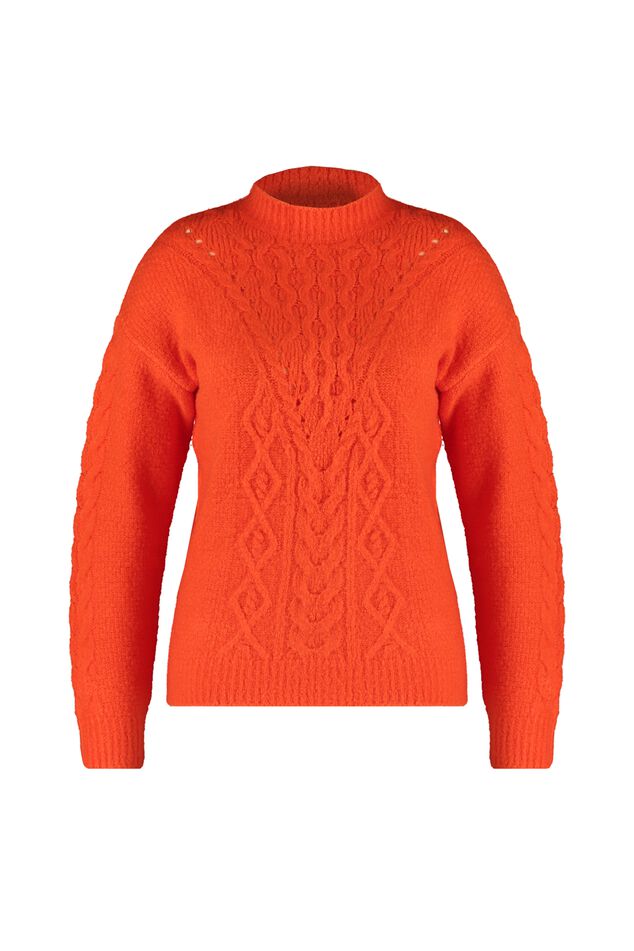 Pull en maille torsadée image number 1