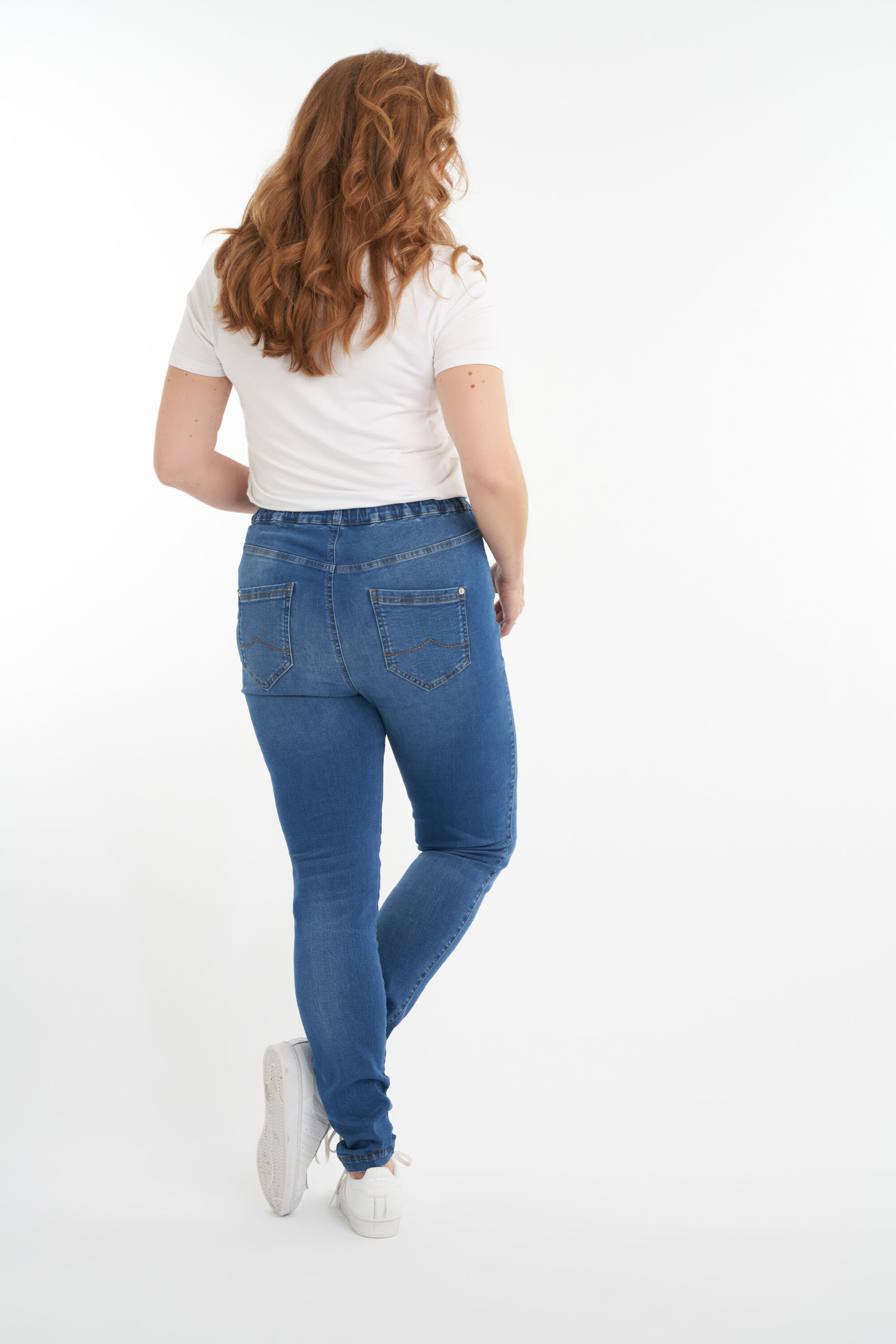 Tregging slim fit 34 inch POPPY  image number 3