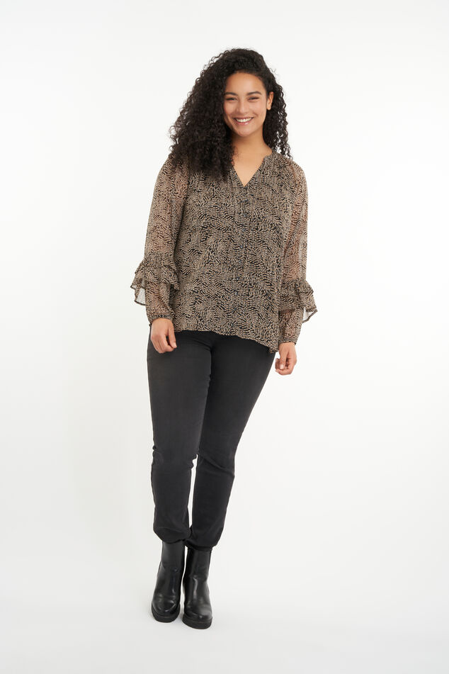 Chemisier à imprimé image number 6