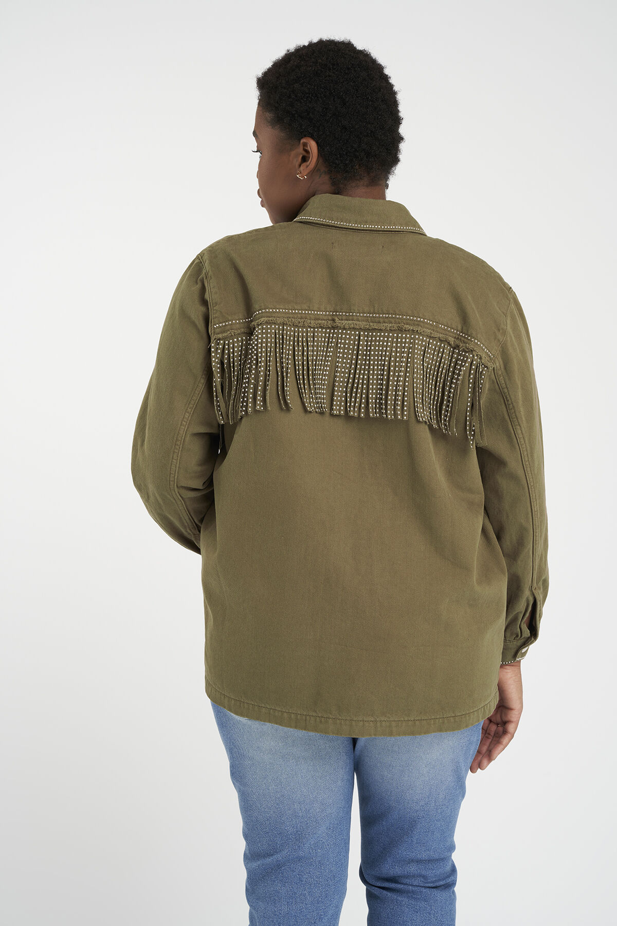 Pull &agrave; franges d&eacute;coratives image number 4