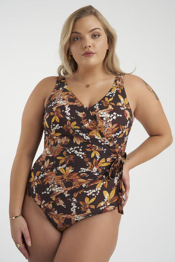 Maillot de bain &agrave; imprim&eacute;