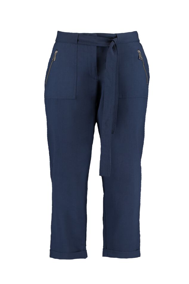 Pantalon avec ceinture à nouer image number 1