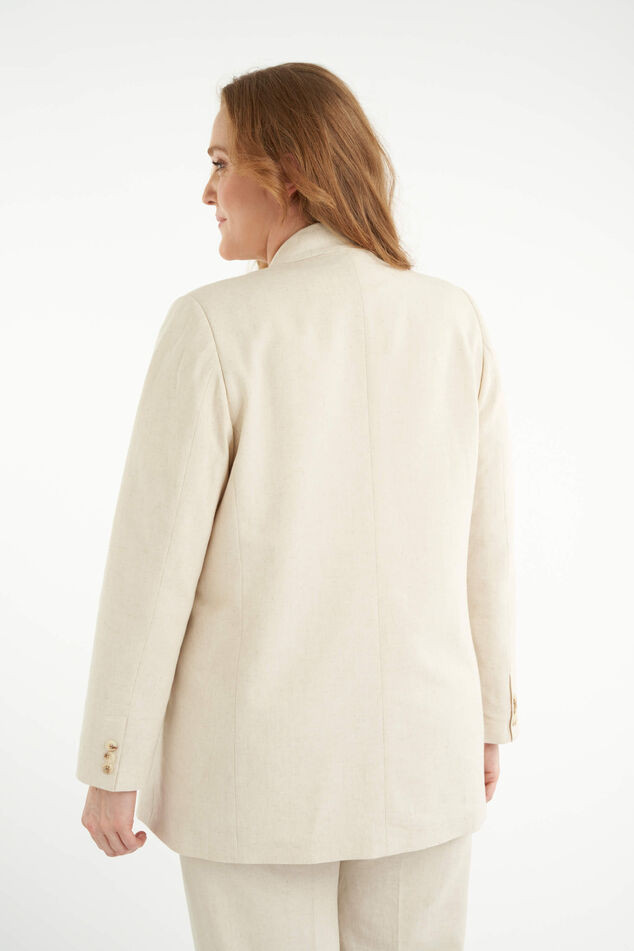 Blazer en lin  image number 4