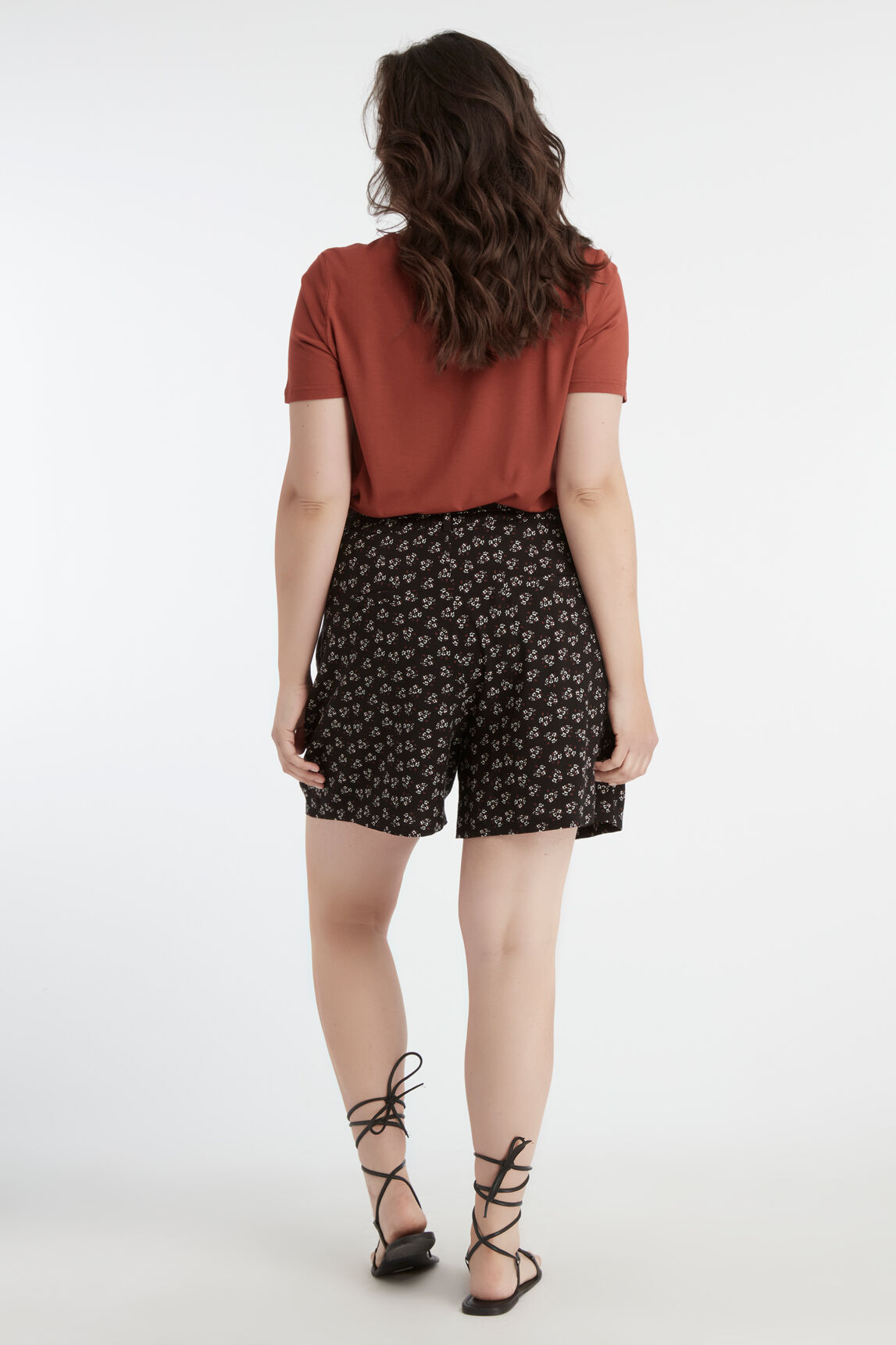 Short en viscose &agrave; imprim&eacute; image number 4