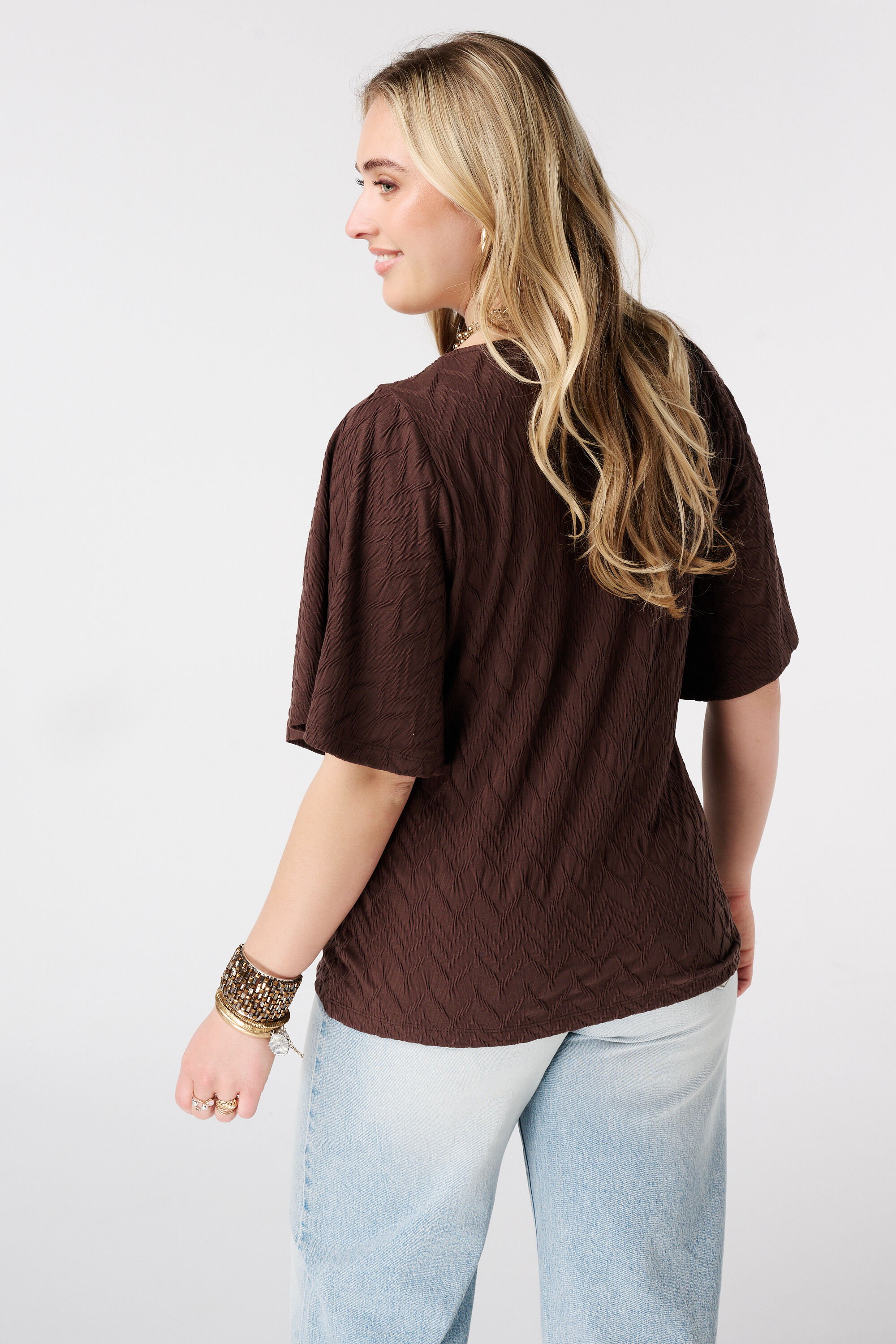 Top &agrave; encolure bateau image number 3