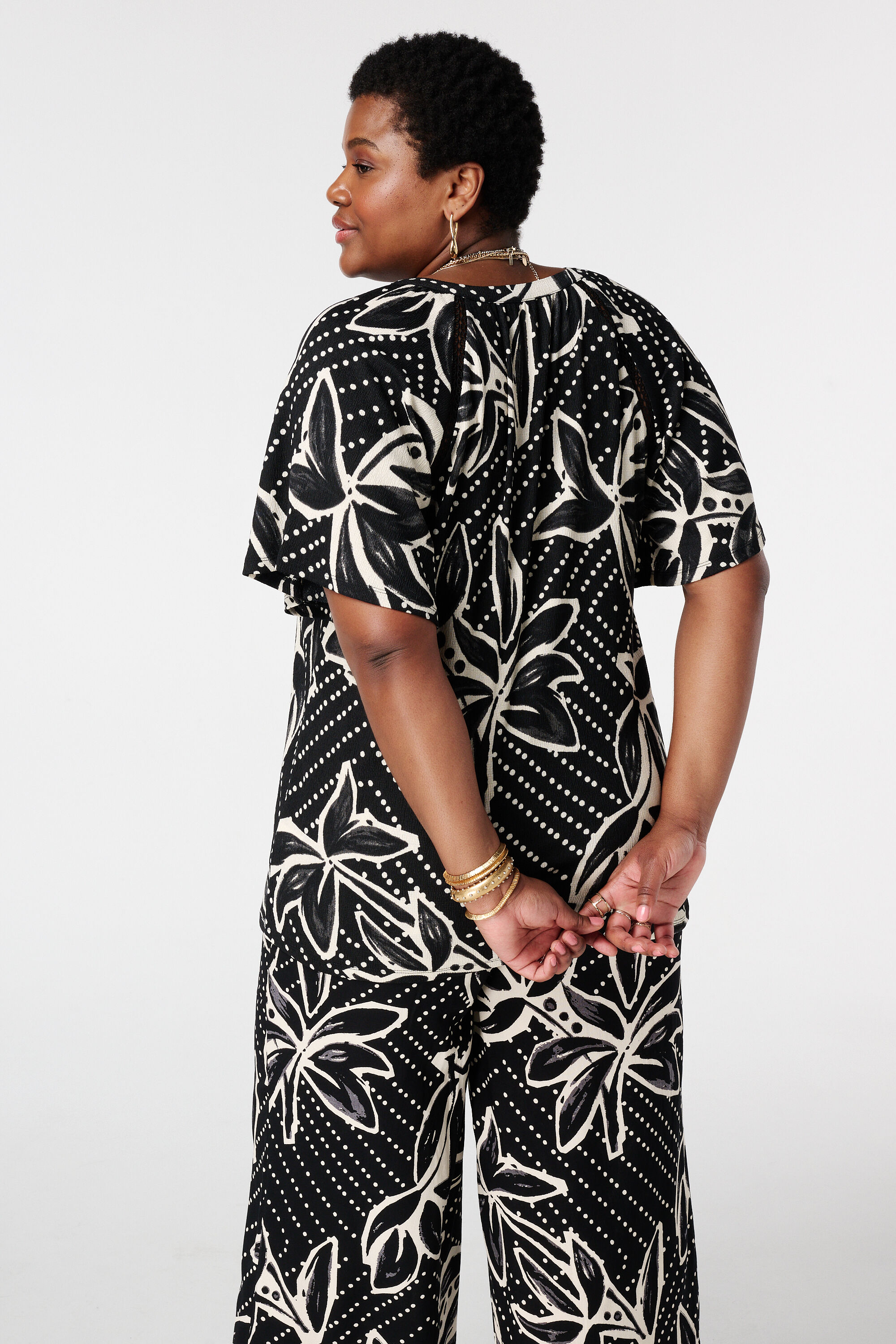 Top &agrave; manches papillon image number 3