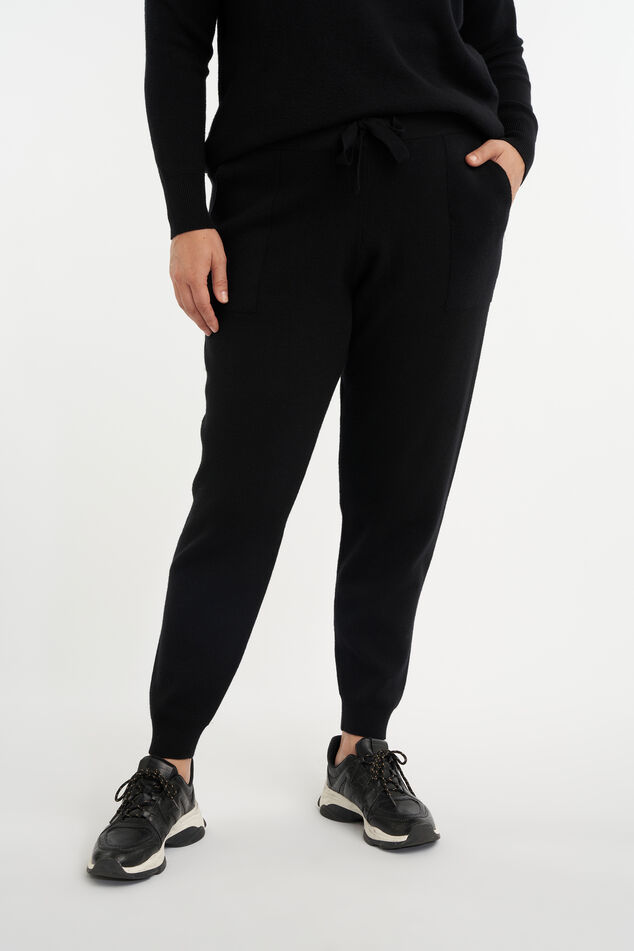 Pantalon confortable en maille fine image number 0