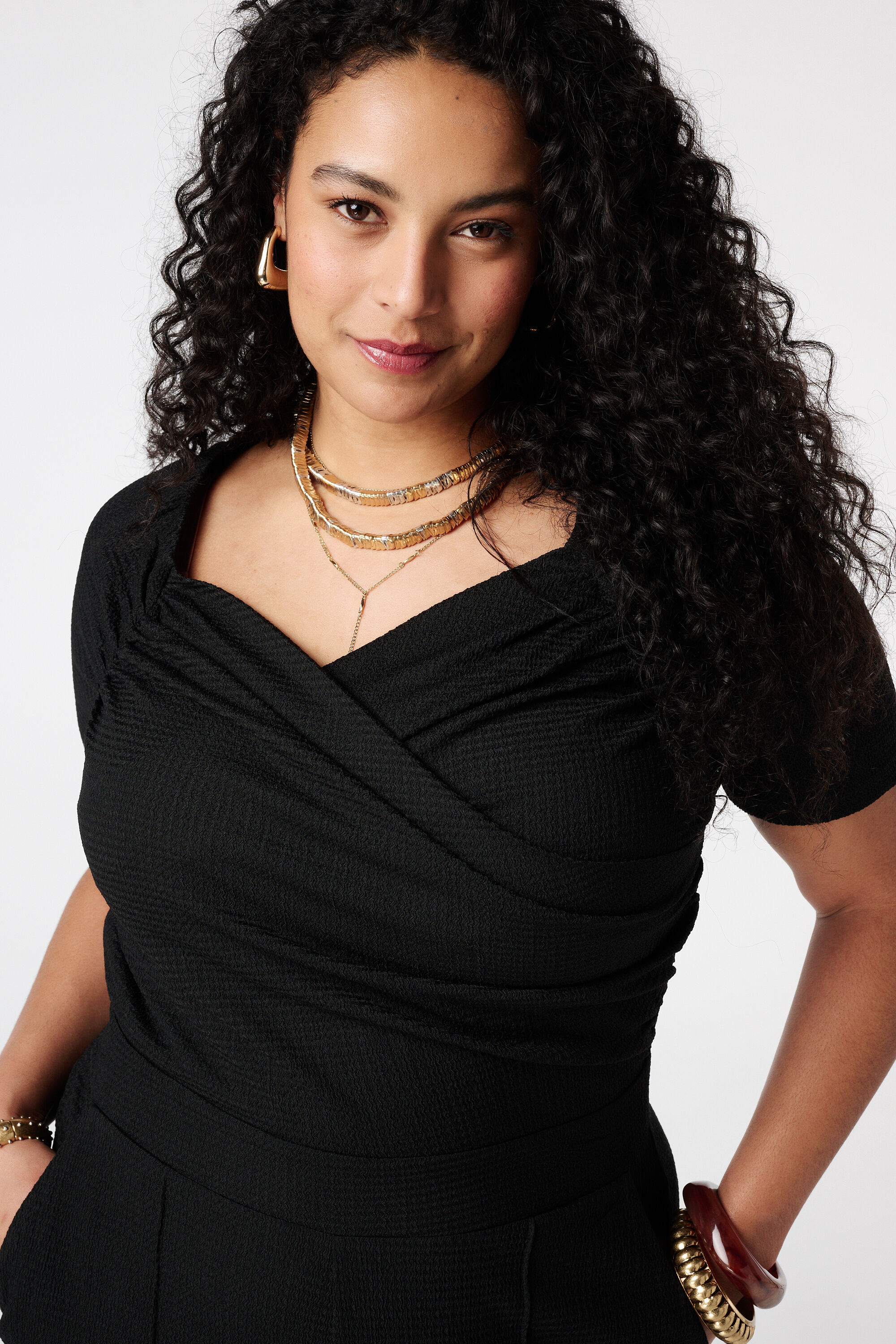 Combinaison &eacute;paules d&eacute;nud&eacute;es image number 5