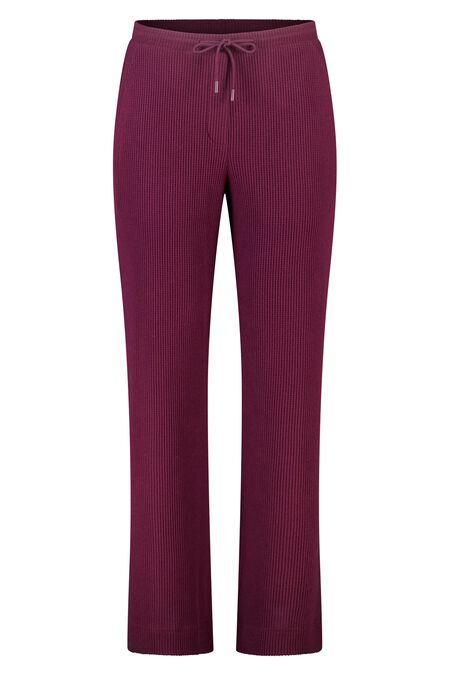 Pantalon droit à taille élastique