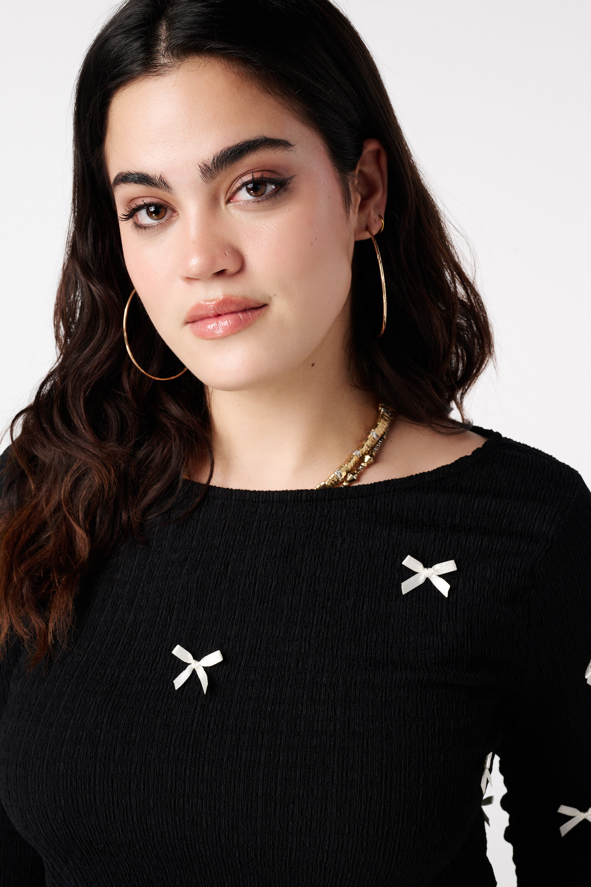 Top avec d&eacute;tails n&oelig;uds image number 4