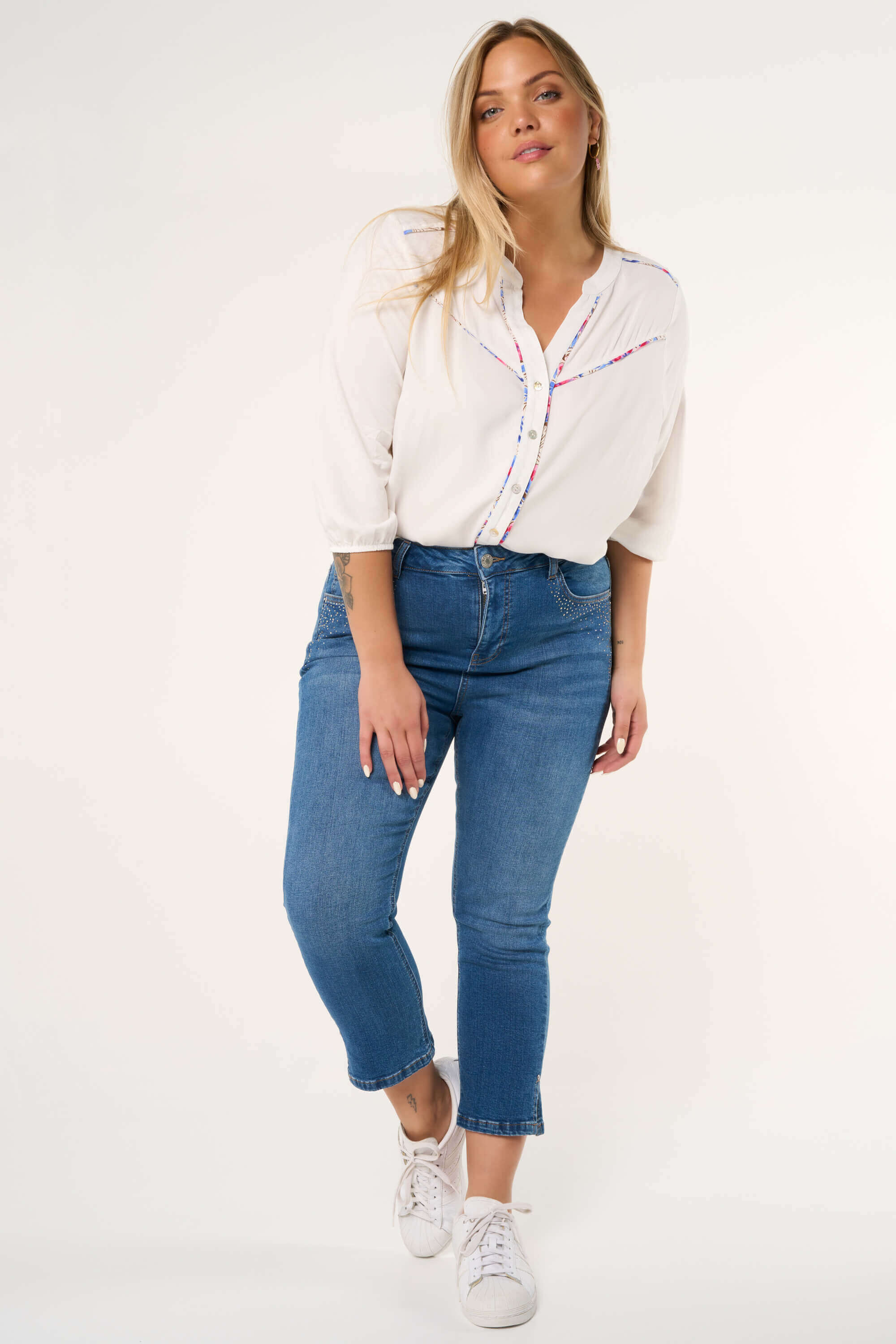 Pantacourt avec strass image number 6