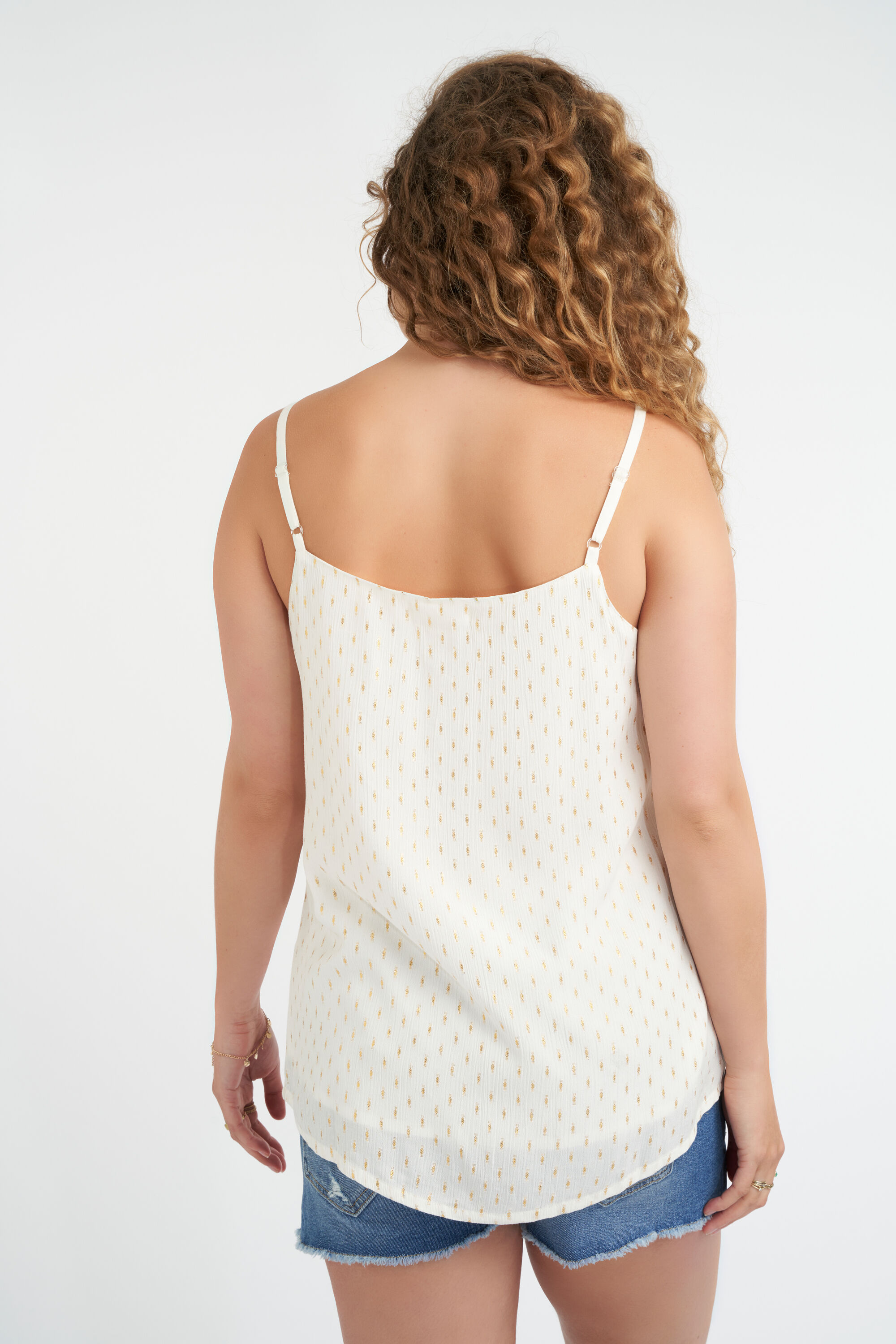 Haut &agrave; bretelles spaghetti image number 3