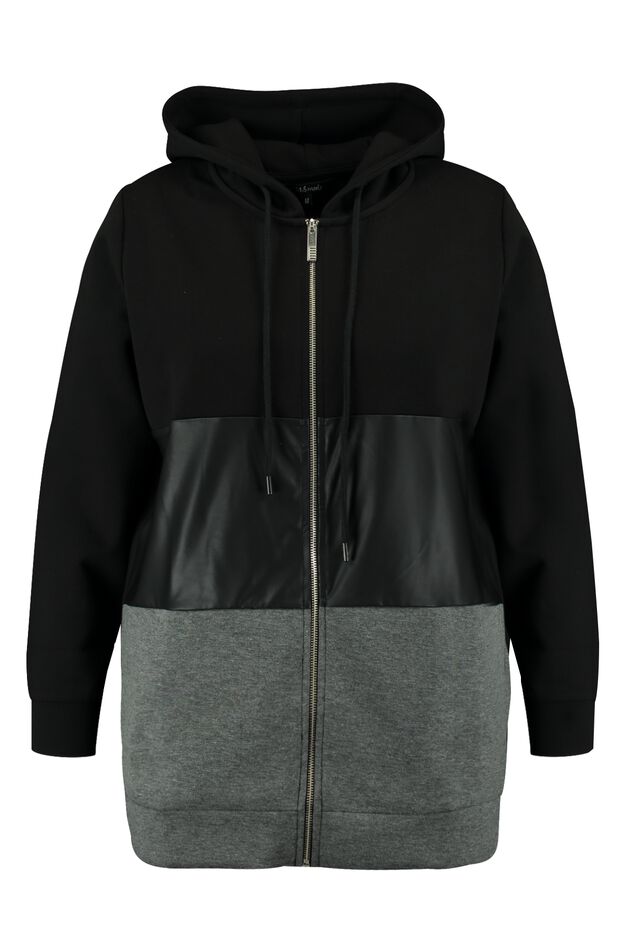 Cardigan en cuir PU  image number 1