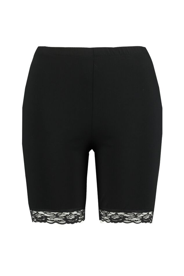 Legging court à dentelle image number 1